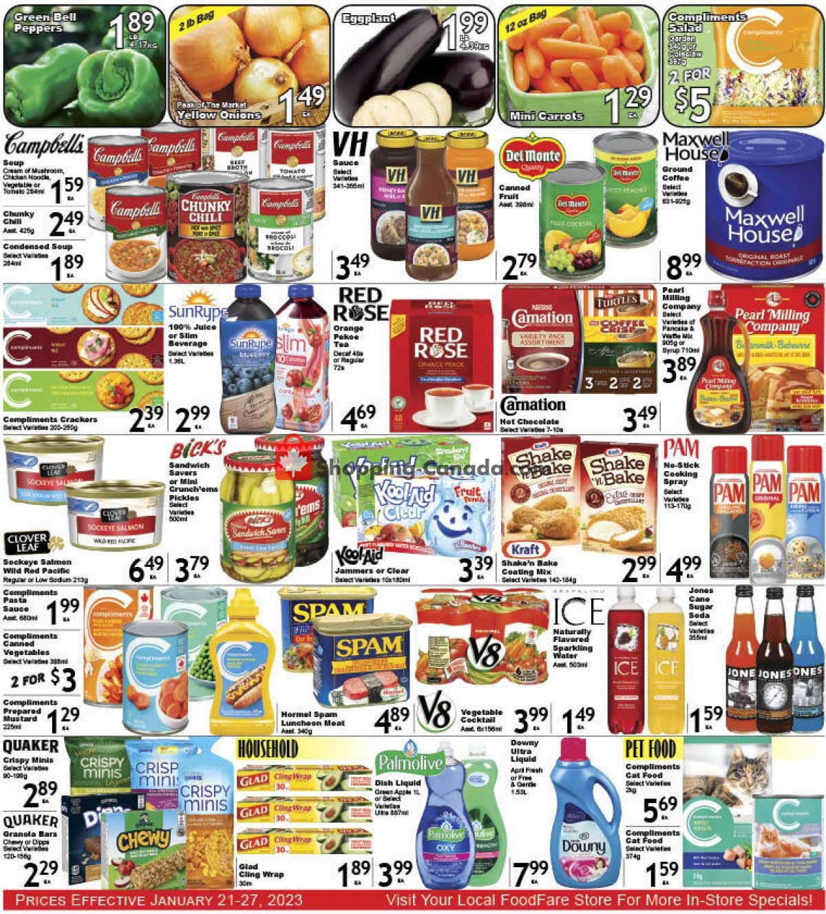 Food fare flyer from Saturday January 21, 2023 to Friday January 27, 2023 - page 2