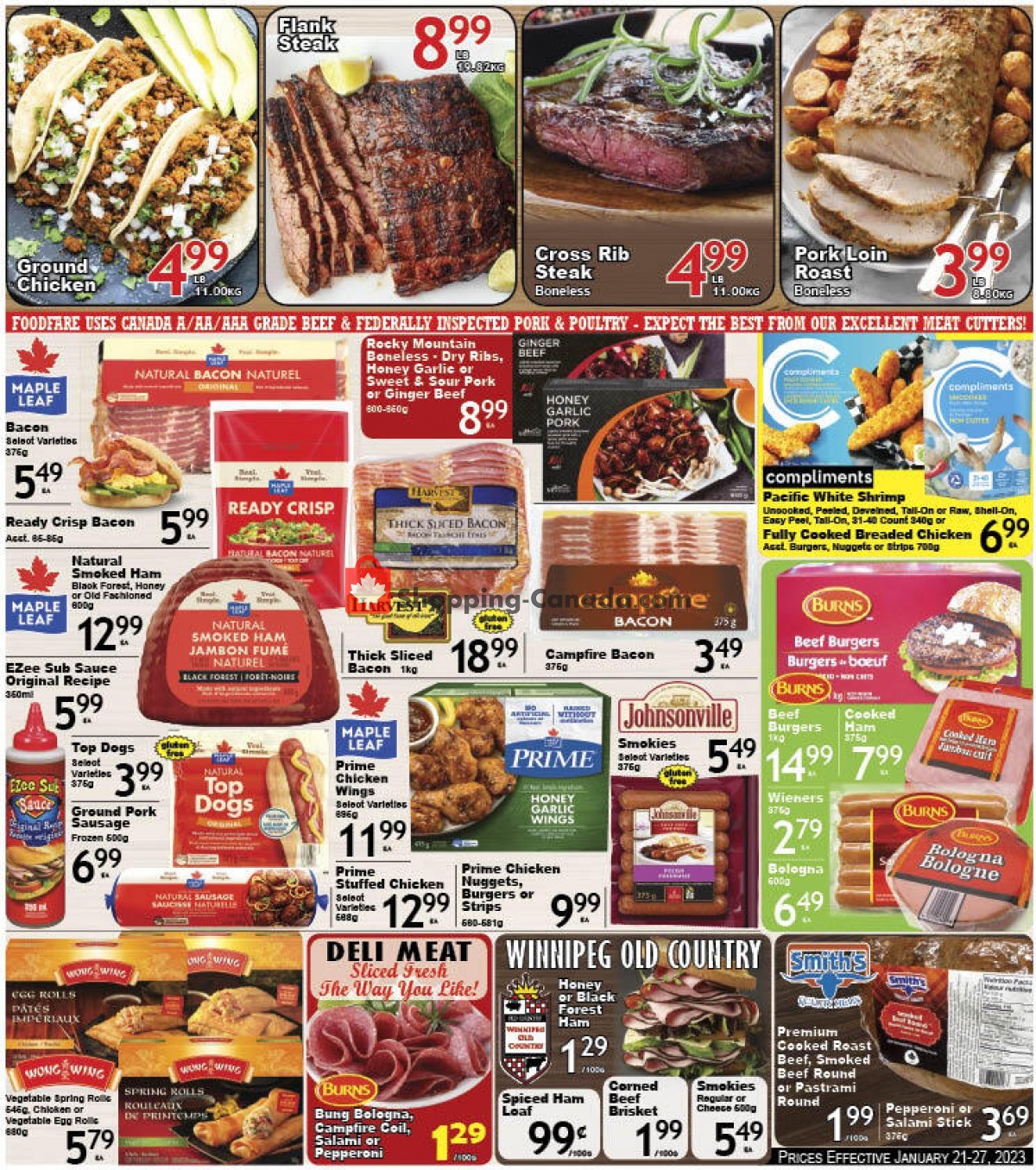 Food fare flyer from Saturday January 21, 2023 to Friday January 27, 2023 - page 4