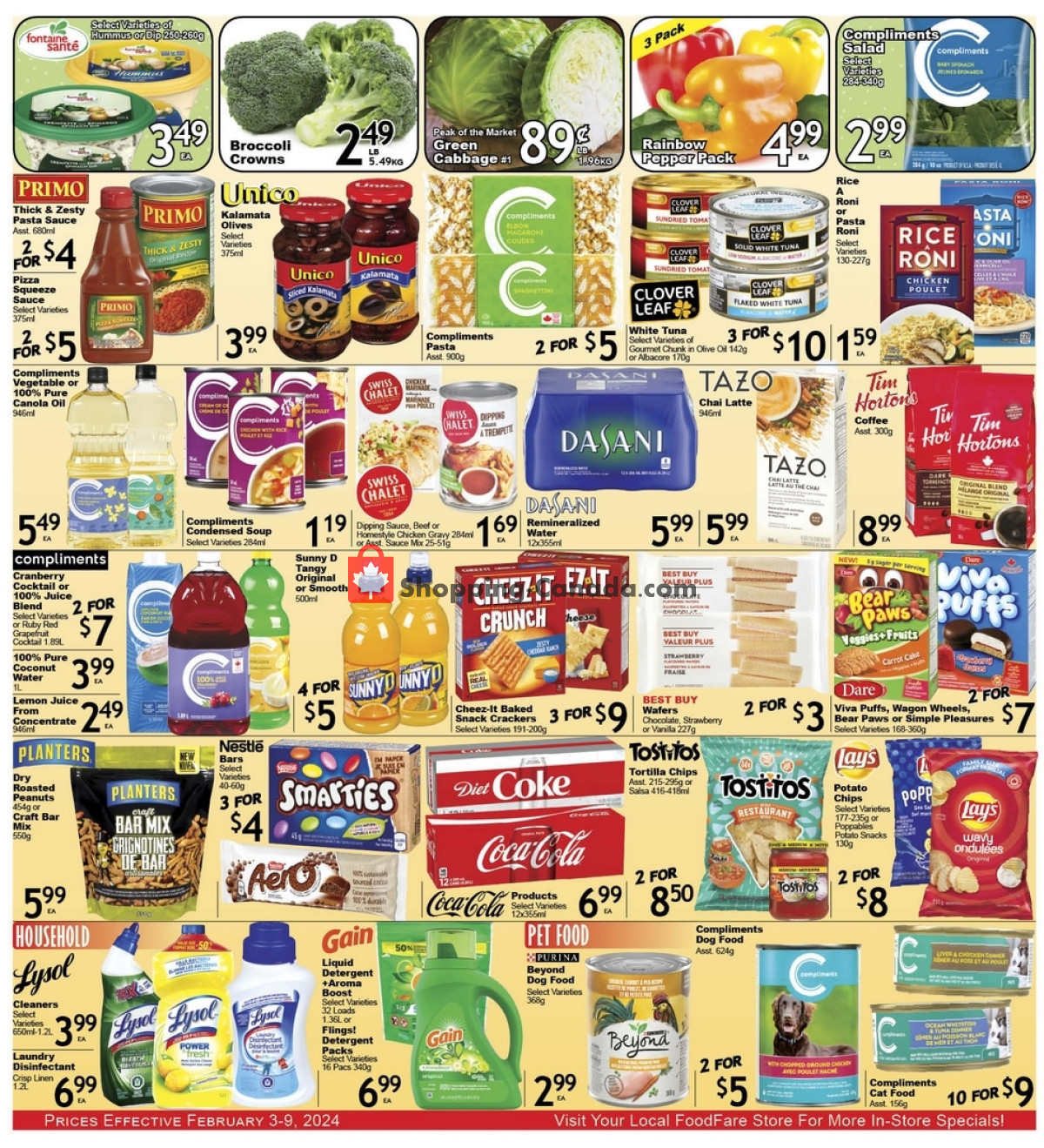 Food fare flyer from Saturday February 3, 2024 to Friday February 9, 2024 - page 2