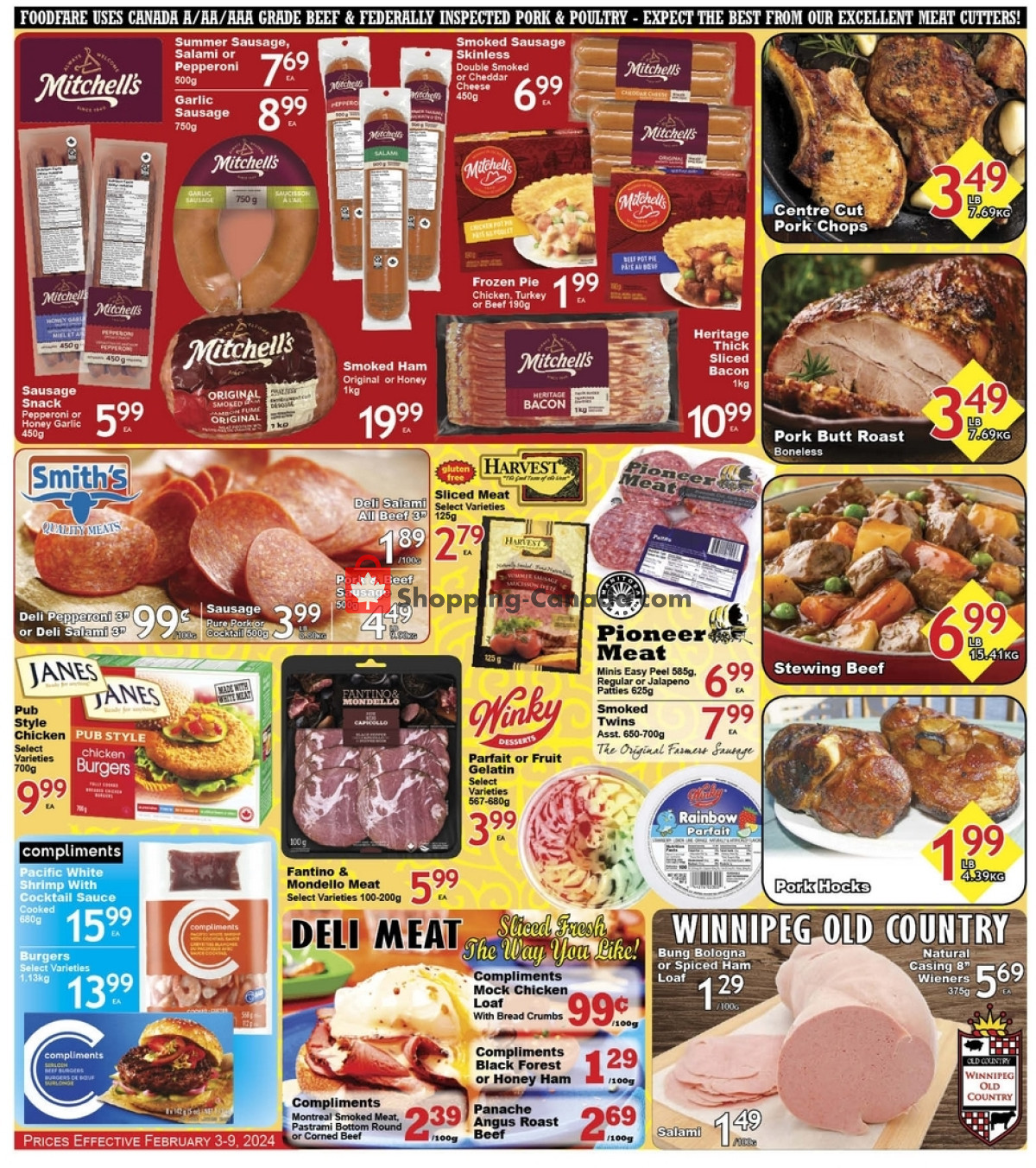 Food fare flyer from Saturday February 3, 2024 to Friday February 9, 2024 - page 4