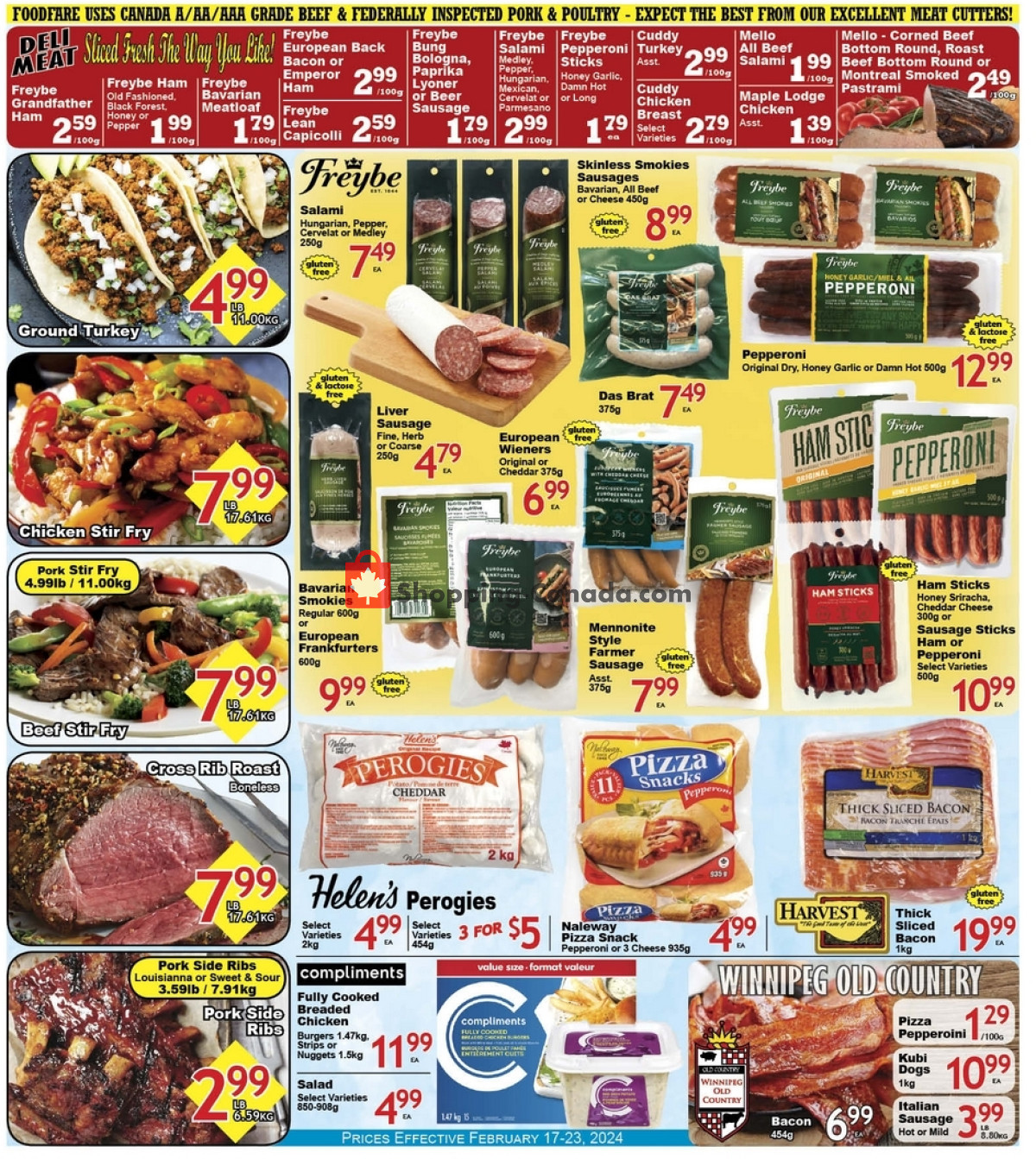 Food fare flyer from Saturday February 17, 2024 to Friday February 23, 2024 - page 4
