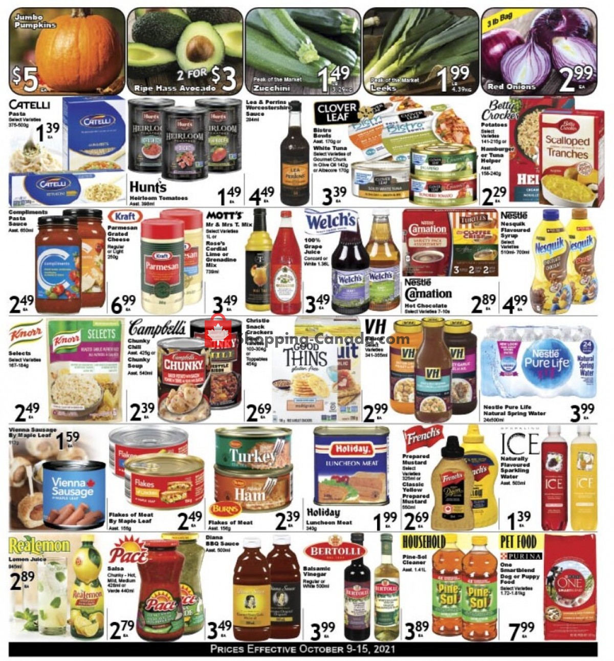 Food fare flyer from Saturday October 9, 2021 to Friday October 15, 2021 - page 2