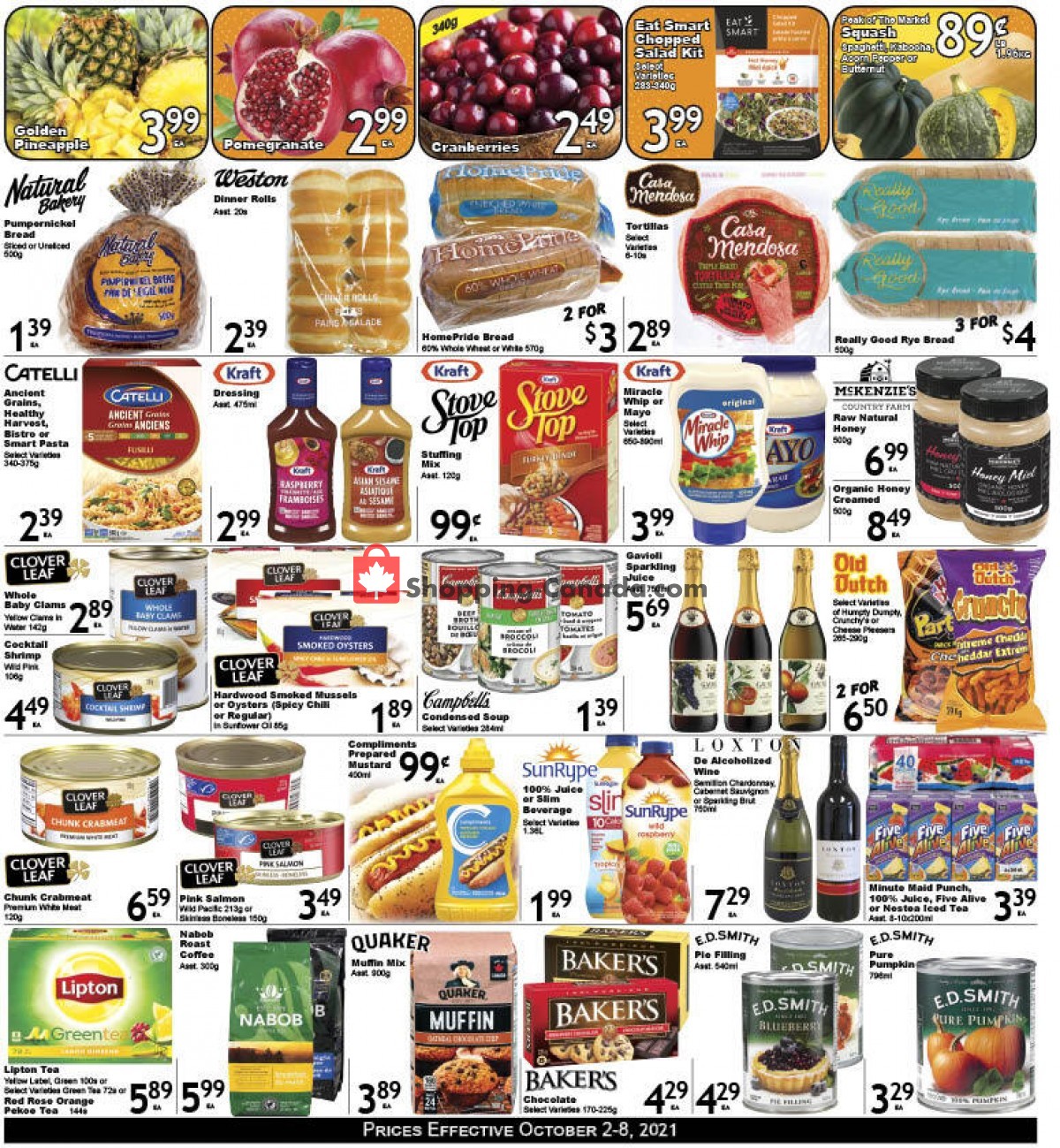 Food fare flyer from Saturday October 2, 2021 to Friday October 8, 2021 - page 2