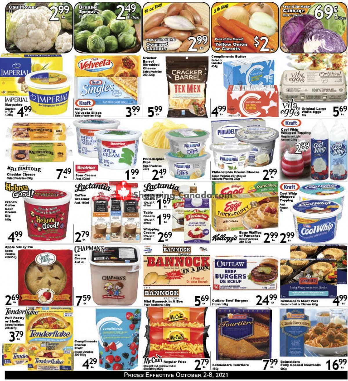 Food fare flyer from Saturday October 2, 2021 to Friday October 8, 2021 - page 3