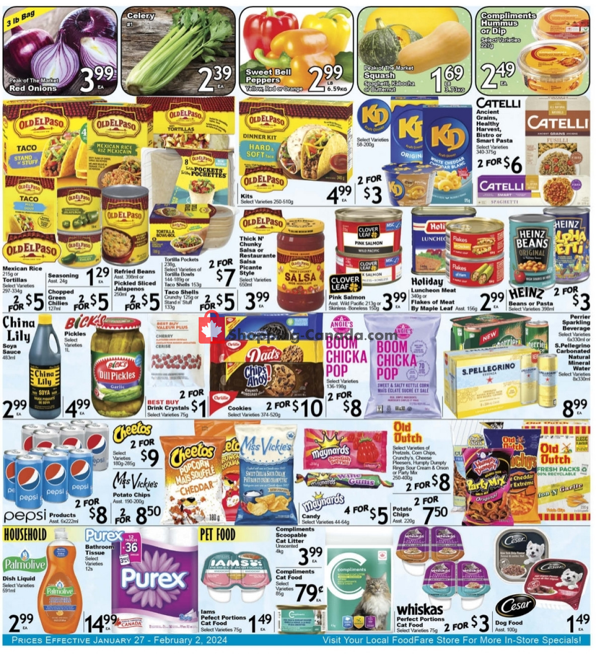 Food fare flyer from Saturday January 27, 2024 to Friday February 2, 2024 - page 2
