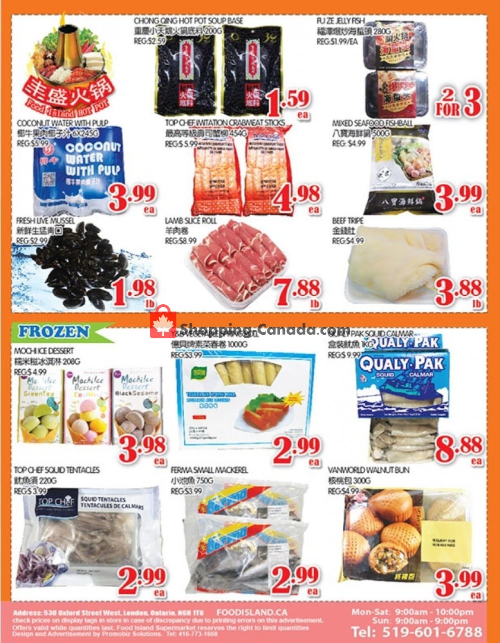 Food Island Supermarket flyer from Friday November 8, 2019 to Thursday November 14, 2019 - page 2