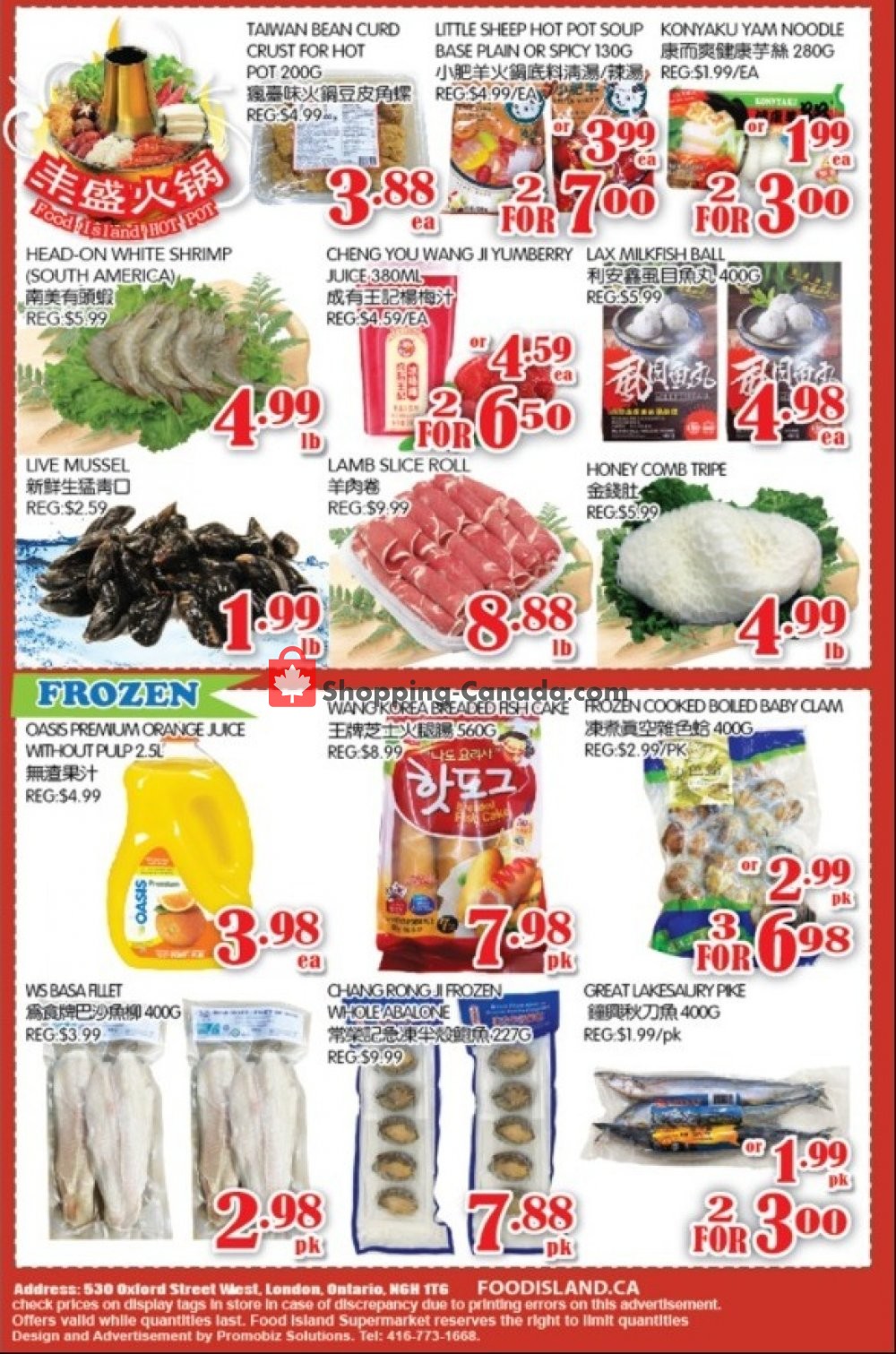 Food Island Supermarket flyer from Friday October 9, 2020 to Thursday October 15, 2020 - page 2