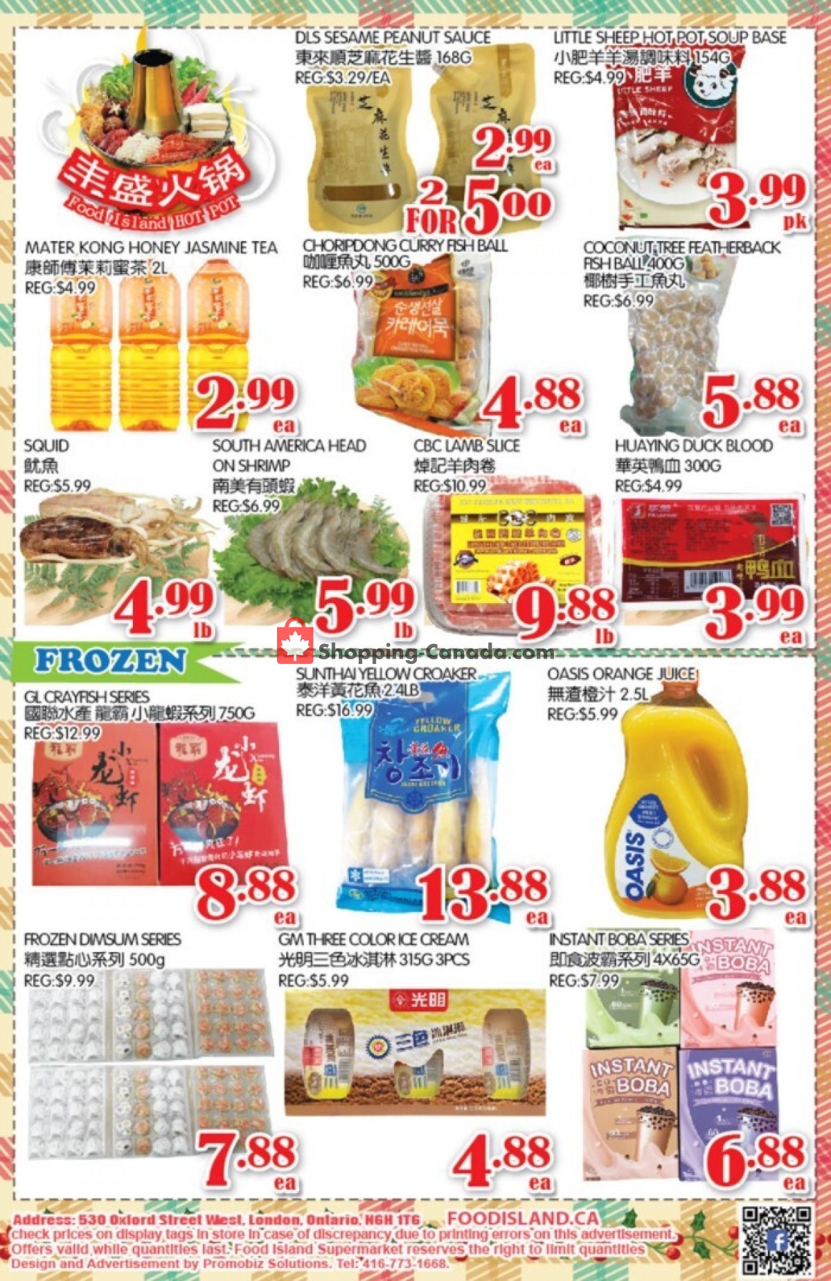 Food Island Supermarket flyer from Friday December 17, 2021 to Thursday December 23, 2021 - page 2