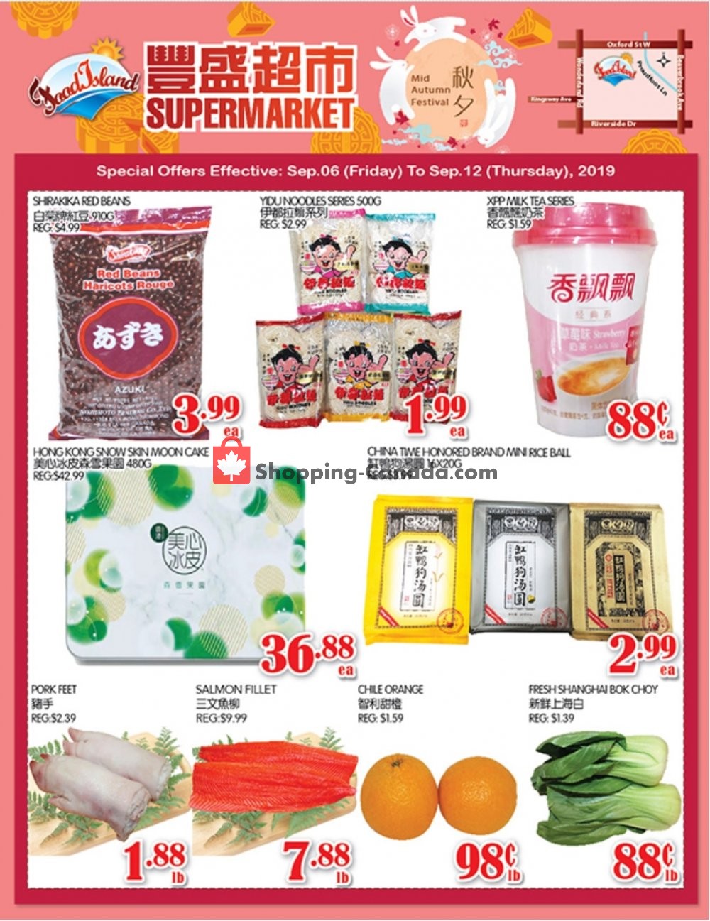 Food Island Supermarket flyer from Friday September 6, 2019 to Thursday September 12, 2019 - page 1
