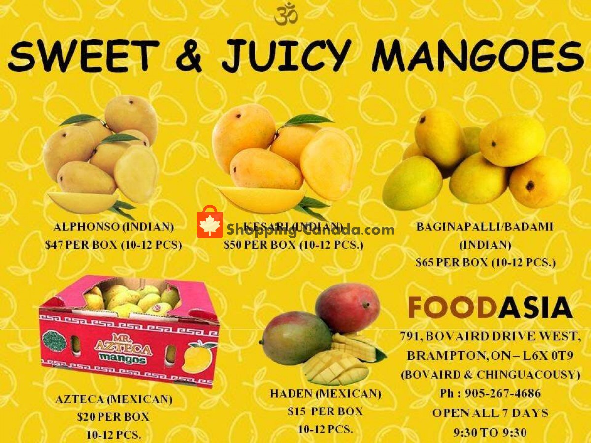 FoodAsia flyer from Thursday April 22, 2021 to Wednesday April 28, 2021 - page 1