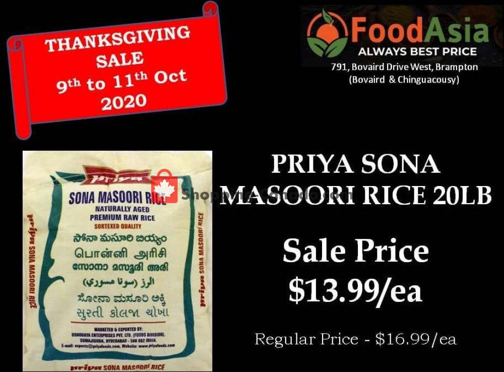 FoodAsia flyer from Friday October 9, 2020 to Sunday October 11, 2020 - page 4