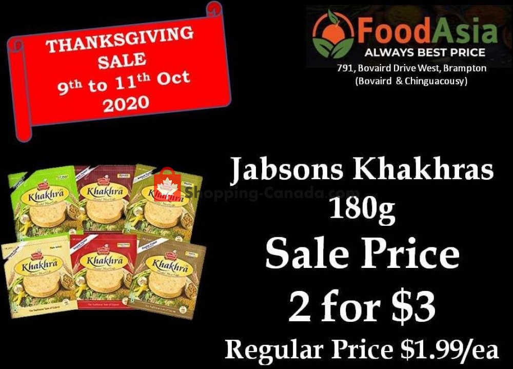 FoodAsia flyer from Friday October 9, 2020 to Sunday October 11, 2020 - page 7