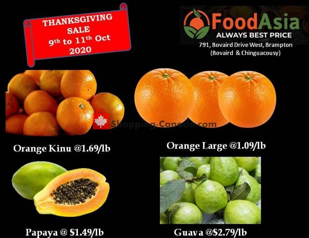 FoodAsia flyer from Friday October 9, 2020 to Sunday October 11, 2020 - page 9