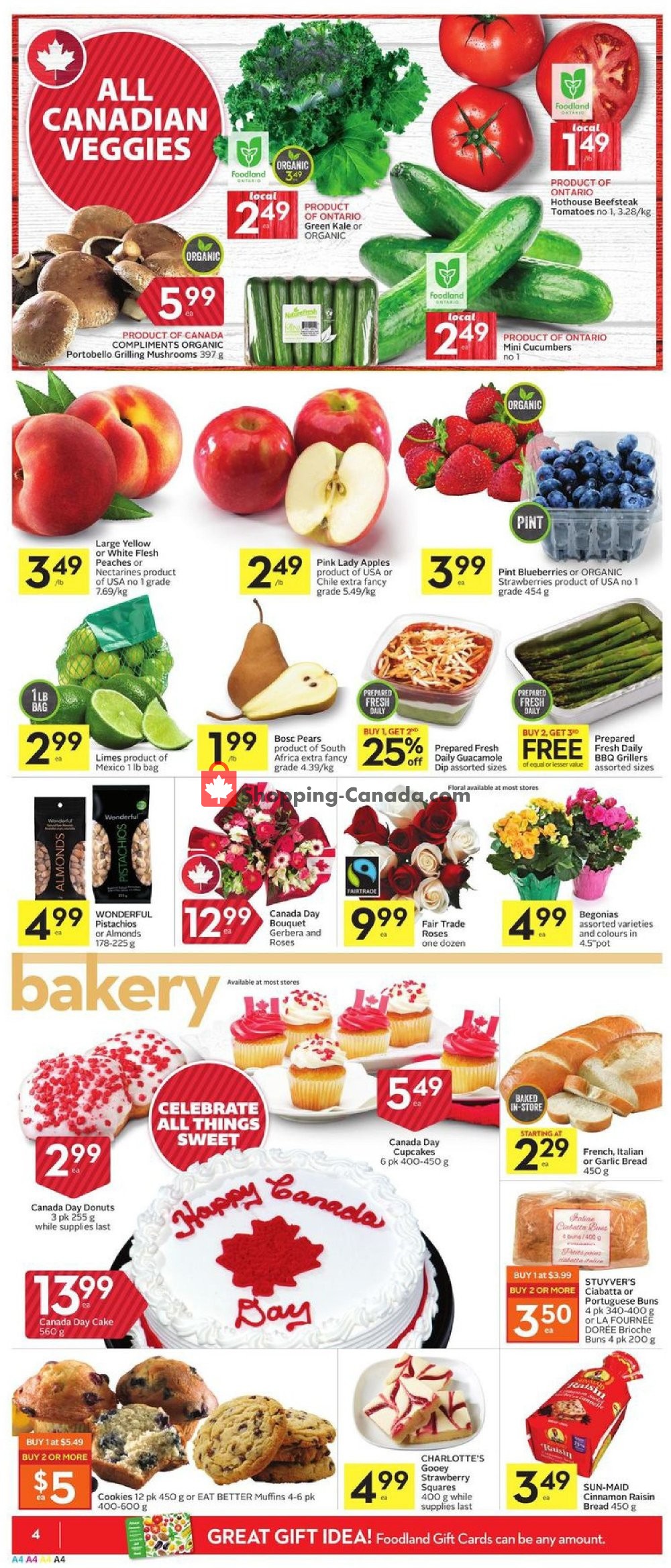 Foodland flyer from Thursday June 27, 2019 to Wednesday July 3, 2019 - page 4