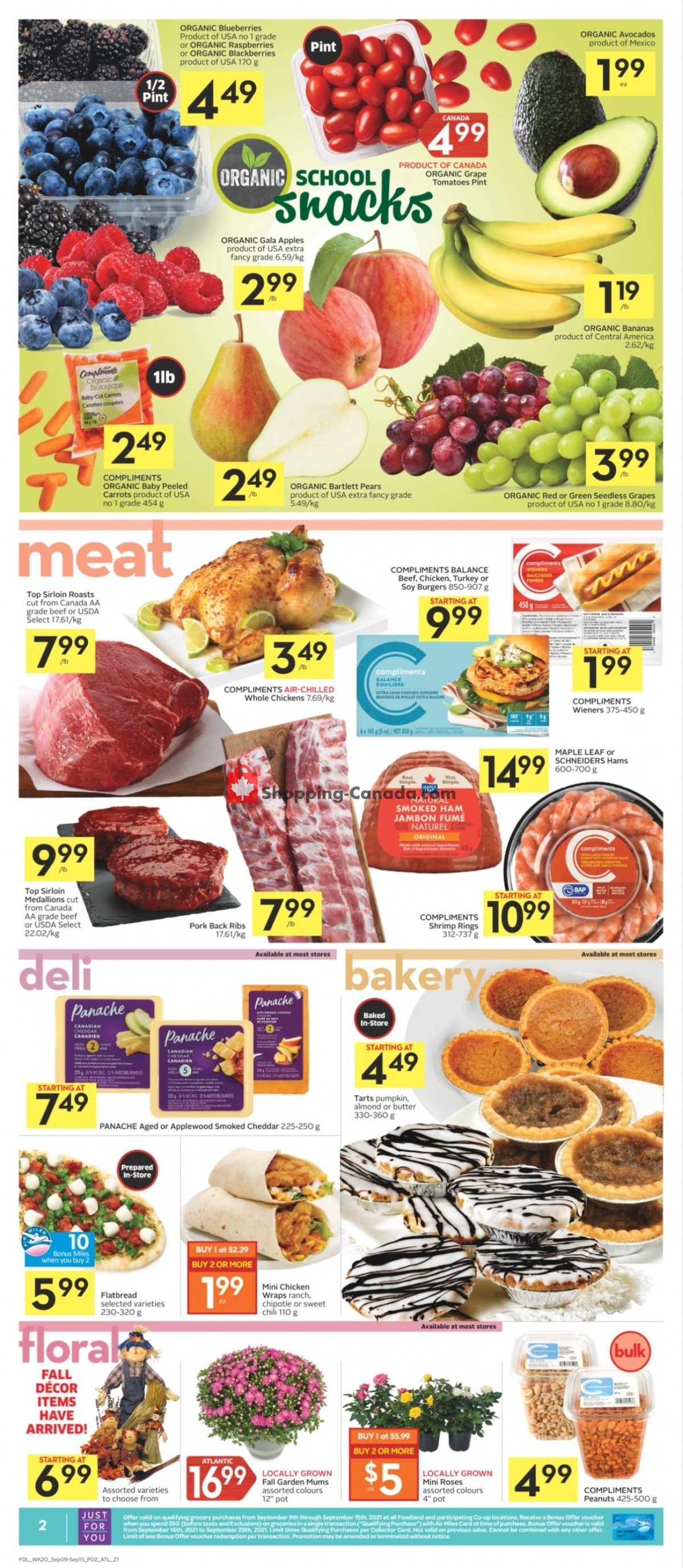 Foodland flyer from Thursday September 9, 2021 to Wednesday September 15, 2021 - page 2