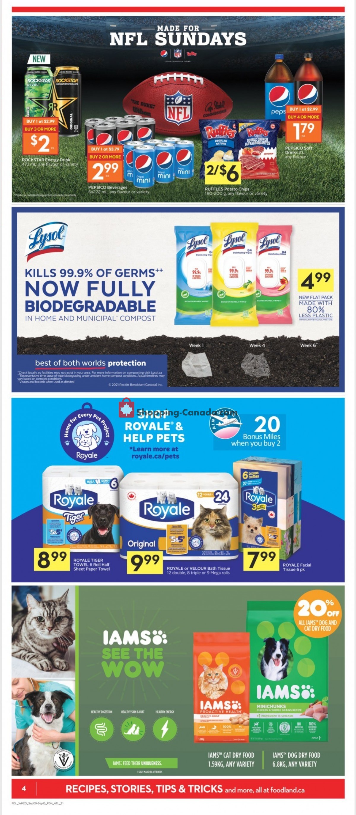 Foodland flyer from Thursday September 9, 2021 to Wednesday September 15, 2021 - page 4