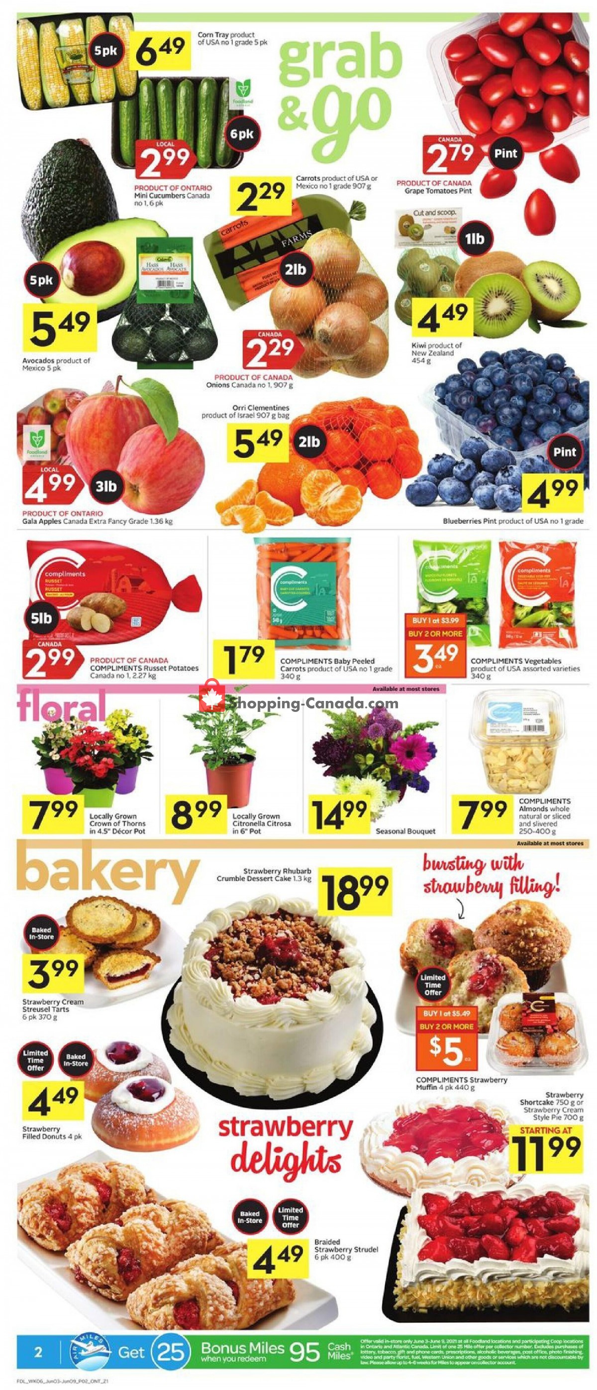 Foodland flyer from Thursday June 3, 2021 to Wednesday June 9, 2021 - page 2