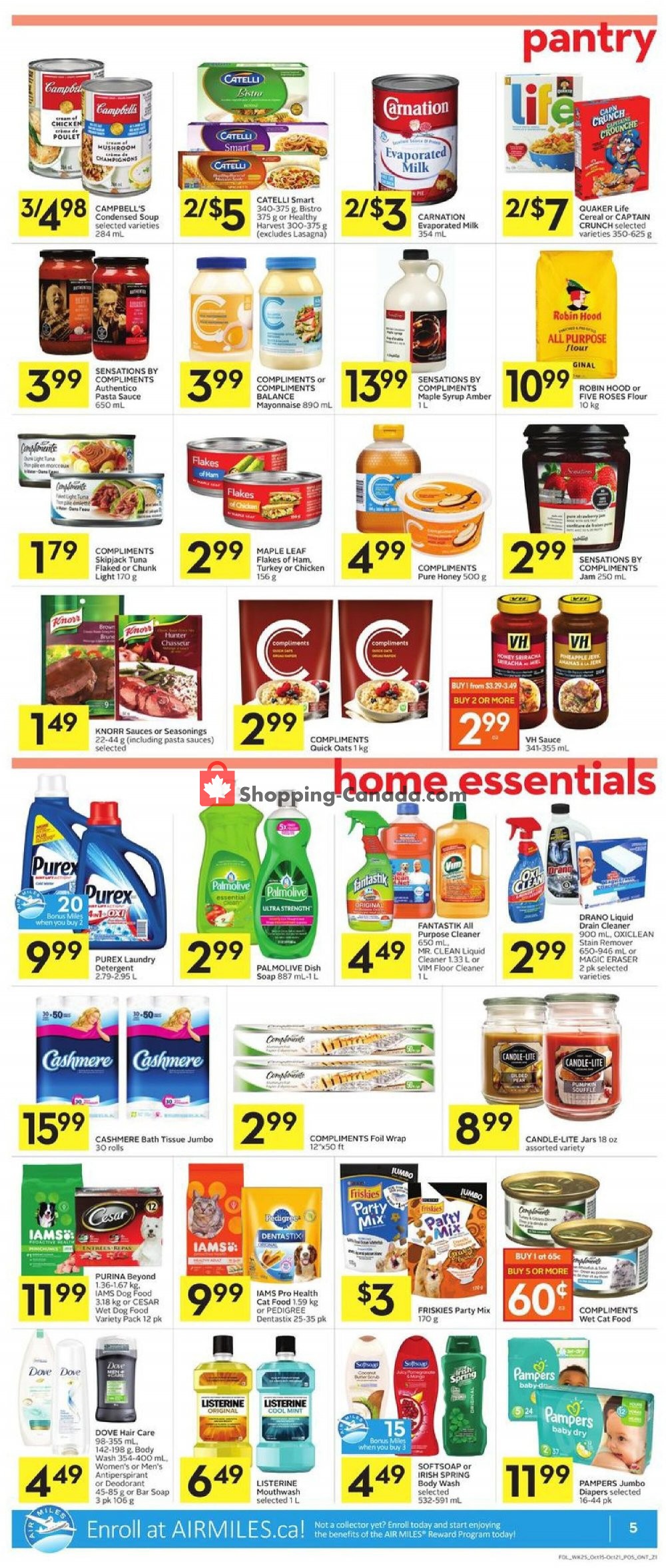 Foodland flyer from Thursday October 15, 2020 to Wednesday October 21, 2020 - page 5