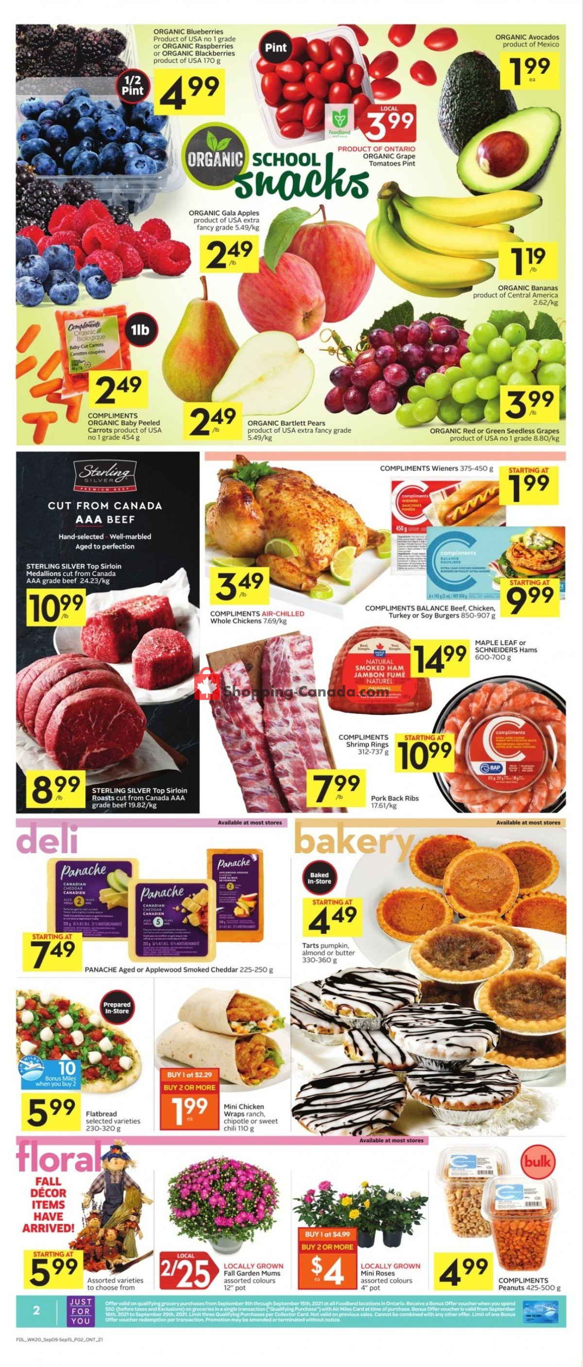 Foodland flyer from Thursday September 9, 2021 to Wednesday September 15, 2021 - page 2