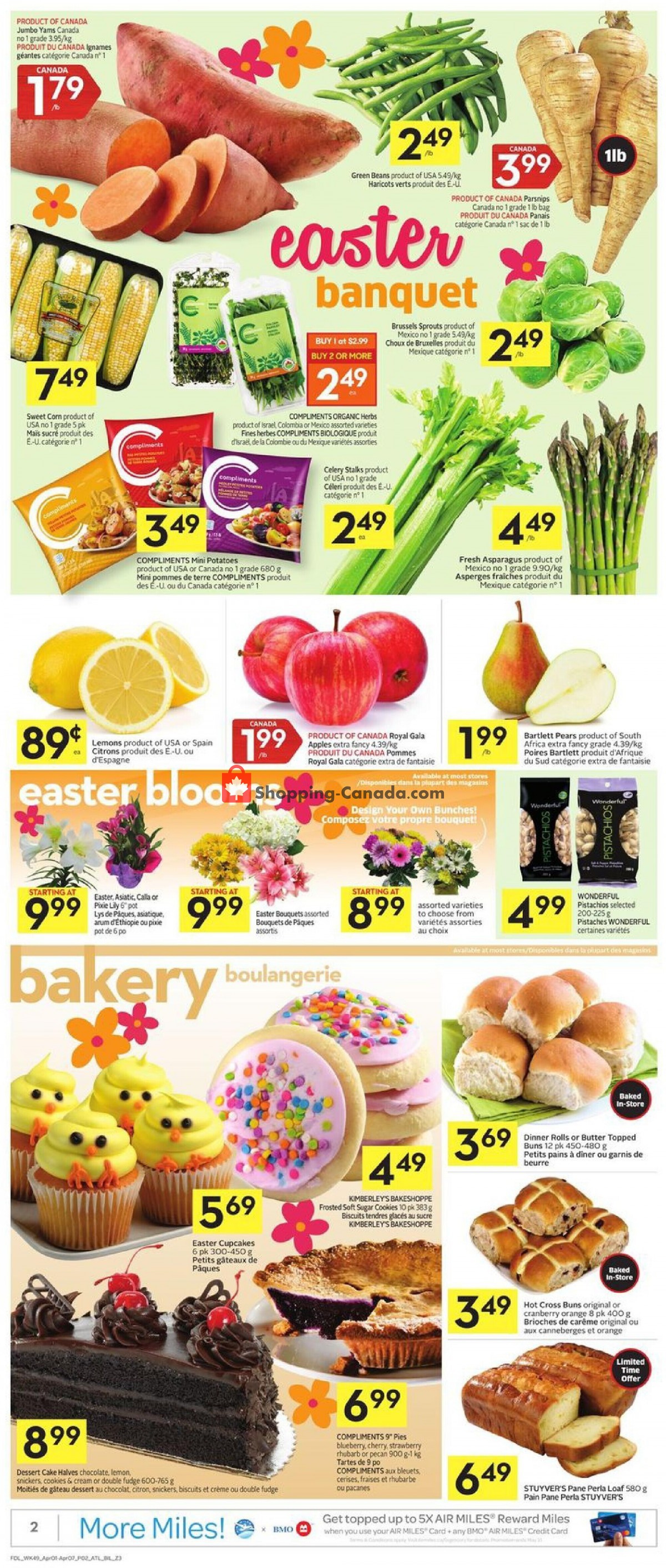 Foodland flyer from Thursday April 1, 2021 to Wednesday April 7, 2021 - page 2