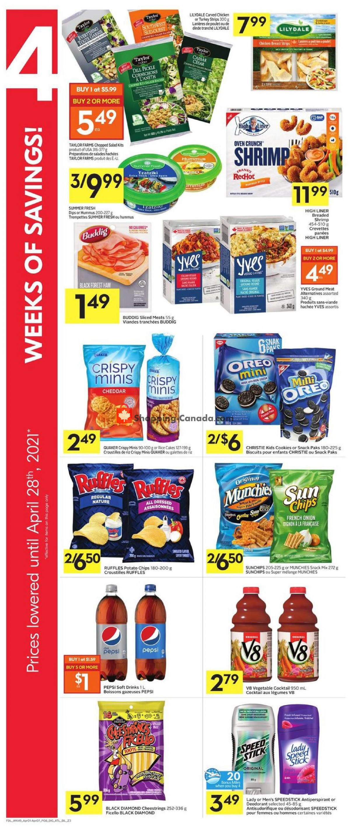 Foodland flyer from Thursday April 1, 2021 to Wednesday April 7, 2021 - page 9