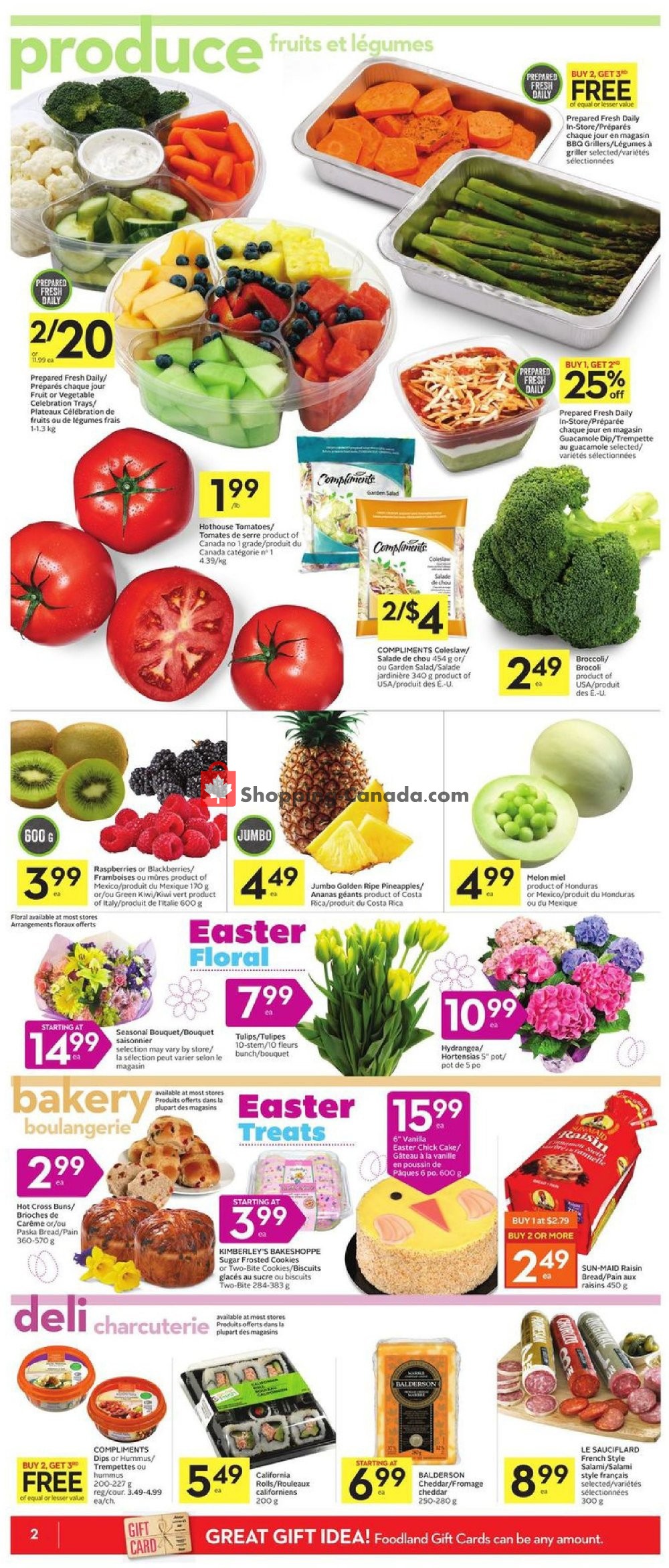 Foodland flyer from Thursday April 18, 2019 to Wednesday April 24, 2019 - page 2