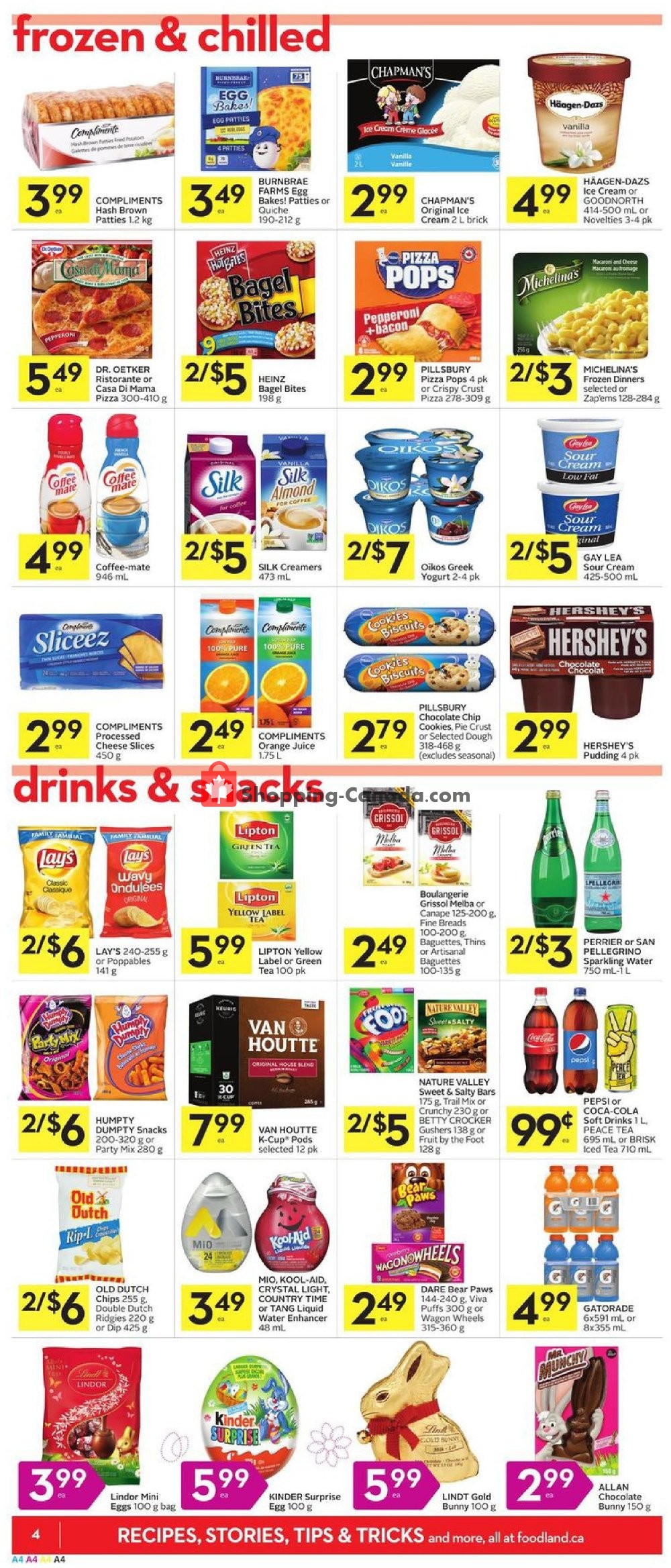 Foodland flyer from Thursday April 18, 2019 to Wednesday April 24, 2019 - page 4