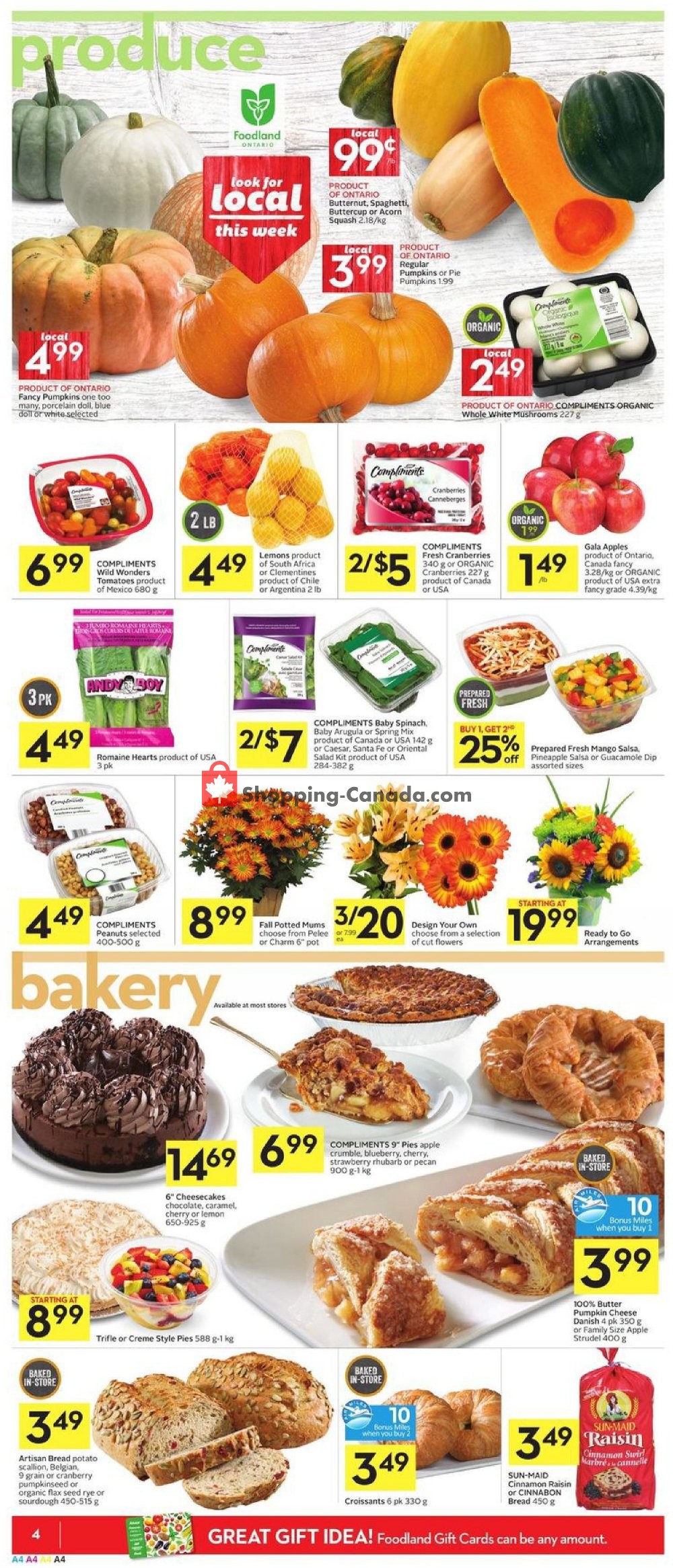 Foodland flyer from Thursday October 10, 2019 to Wednesday October 16, 2019 - page 4
