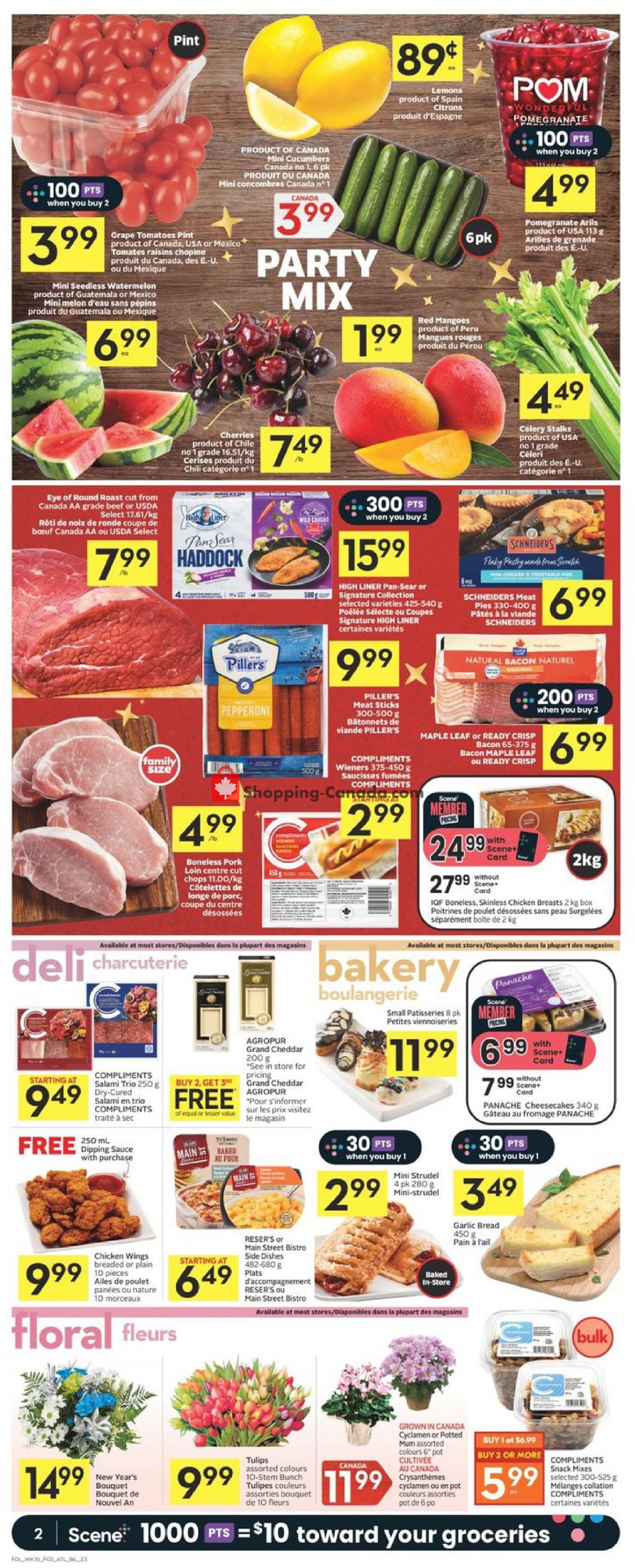 Foodland Canada, flyer (New Year Specials Atlantic) December 29