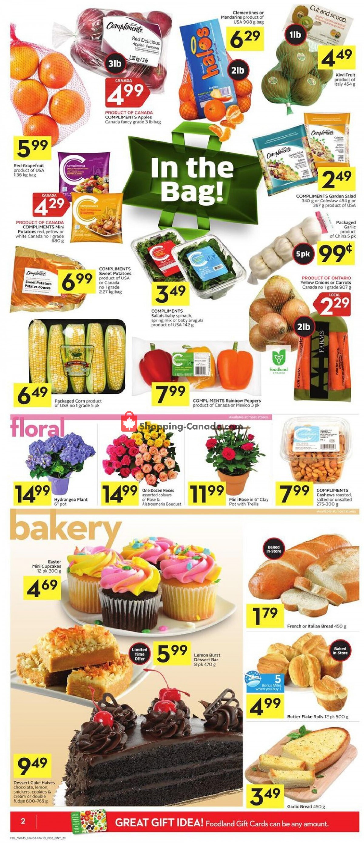 Foodland flyer from Thursday March 4, 2021 to Wednesday March 10, 2021 - page 2