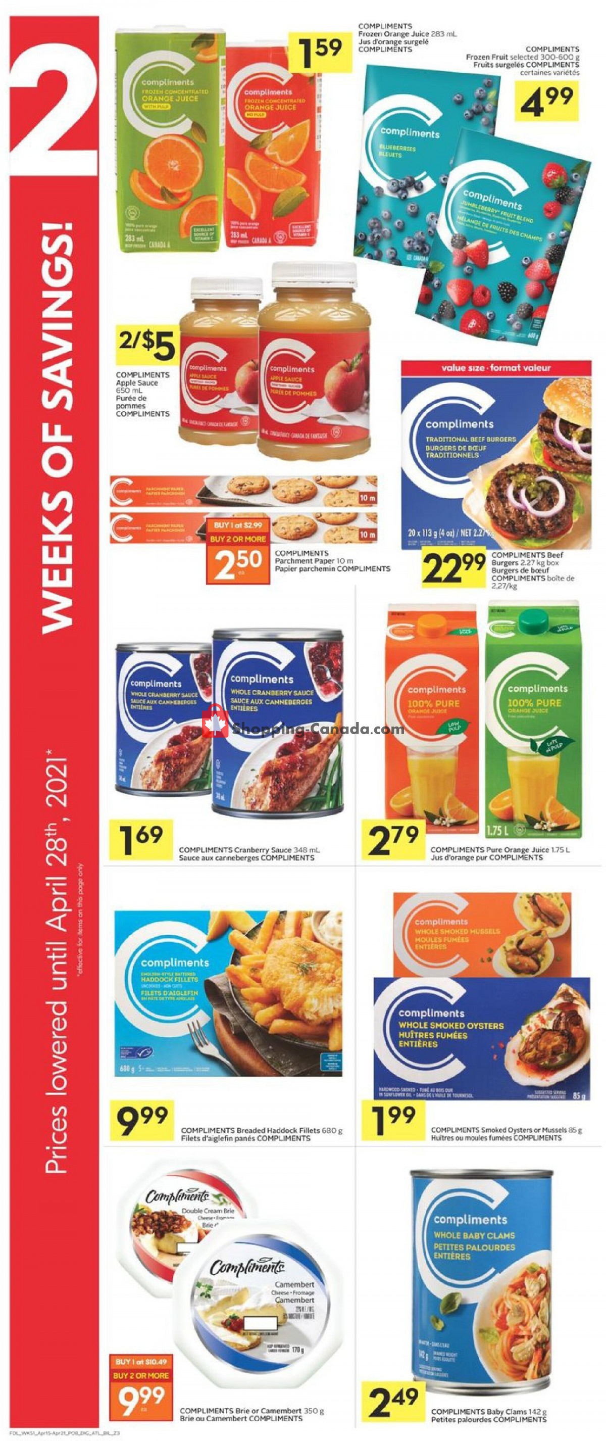 Foodland flyer from Thursday April 15, 2021 to Wednesday April 21, 2021 - page 10