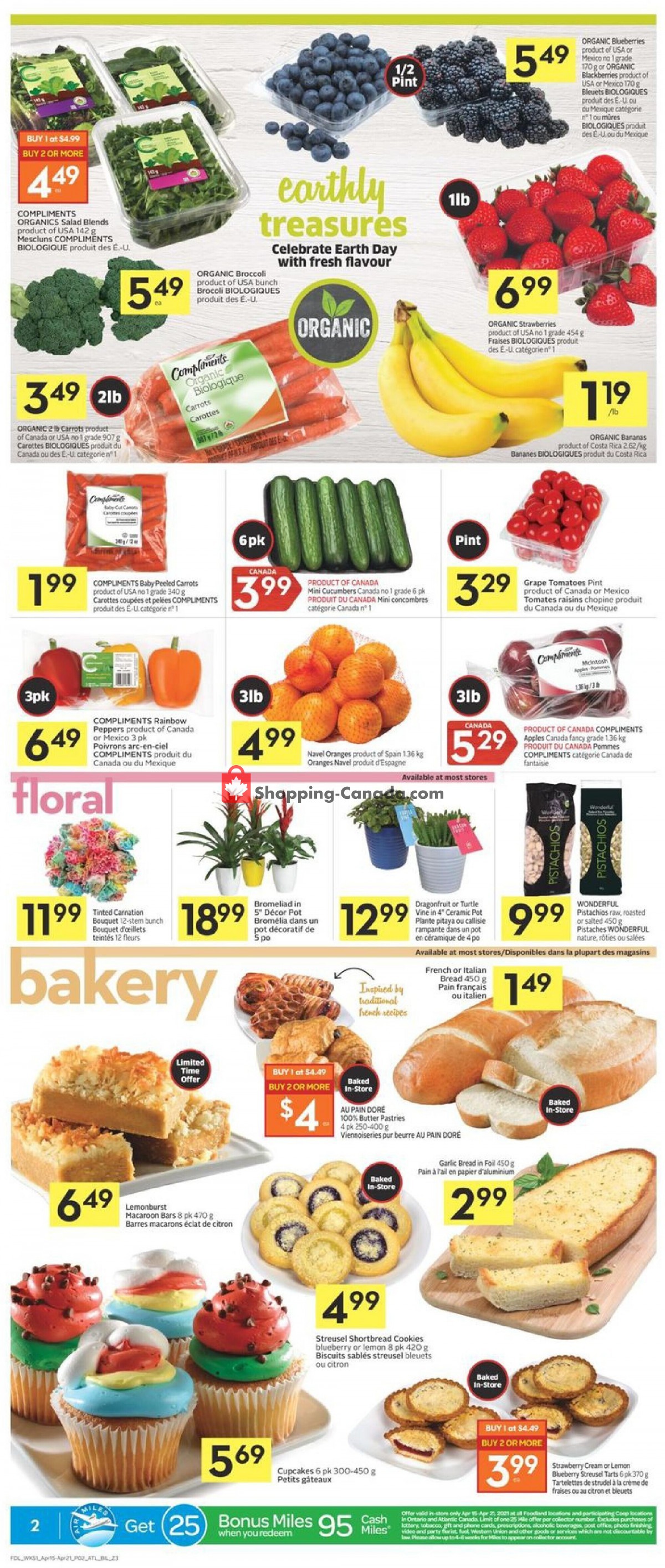 Foodland flyer from Thursday April 15, 2021 to Wednesday April 21, 2021 - page 2