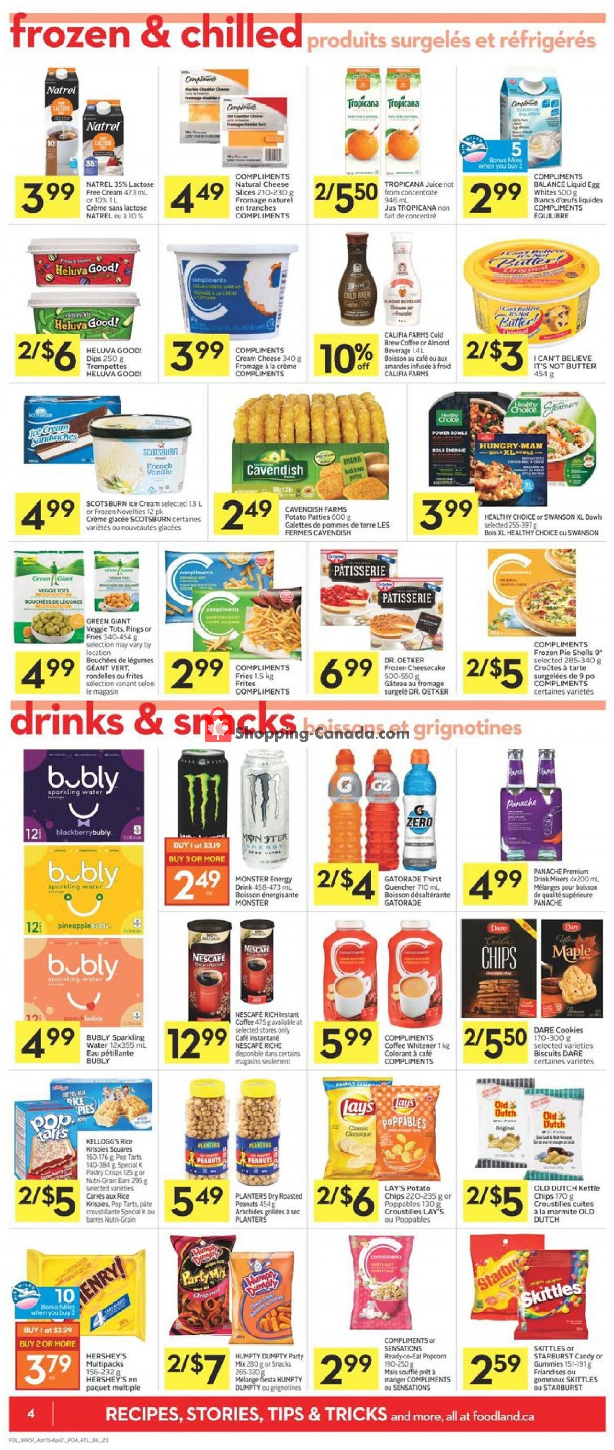Foodland flyer from Thursday April 15, 2021 to Wednesday April 21, 2021 - page 5