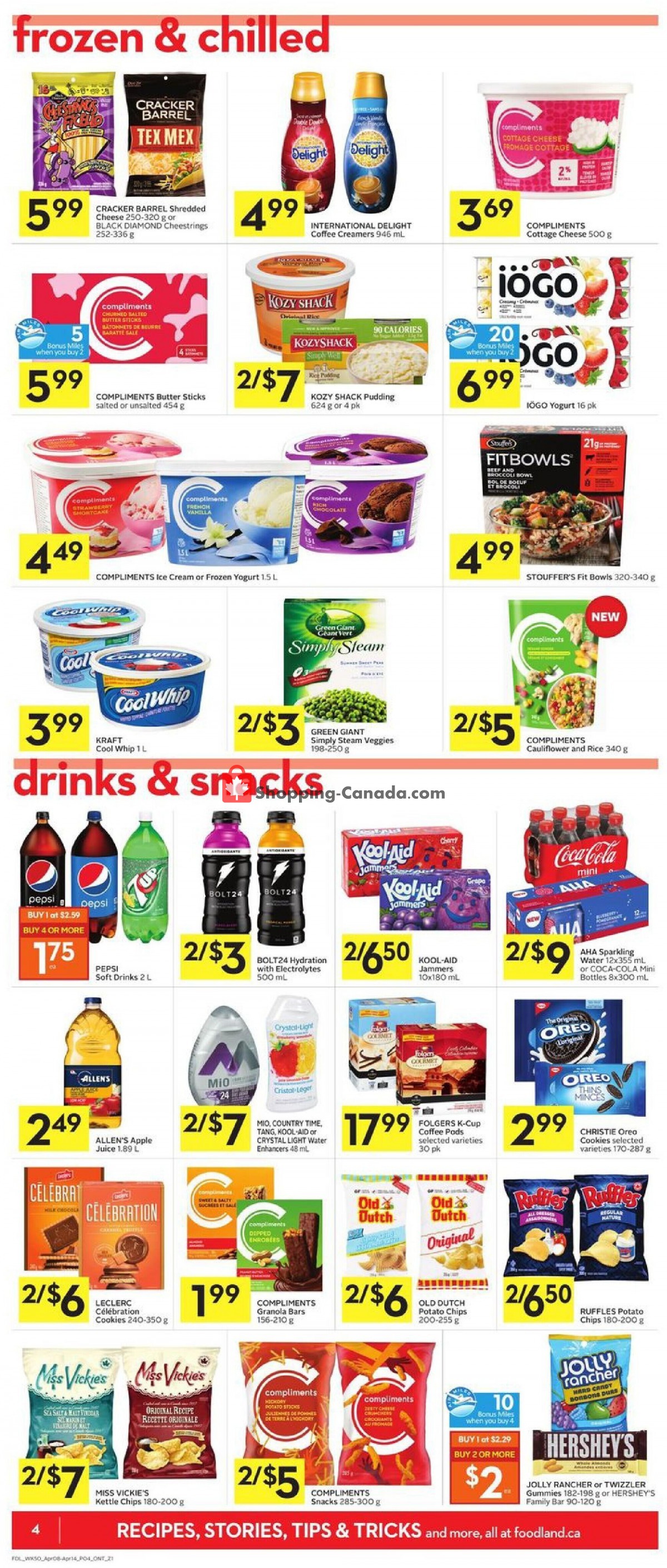 Foodland flyer from Thursday April 8, 2021 to Wednesday April 14, 2021 - page 8