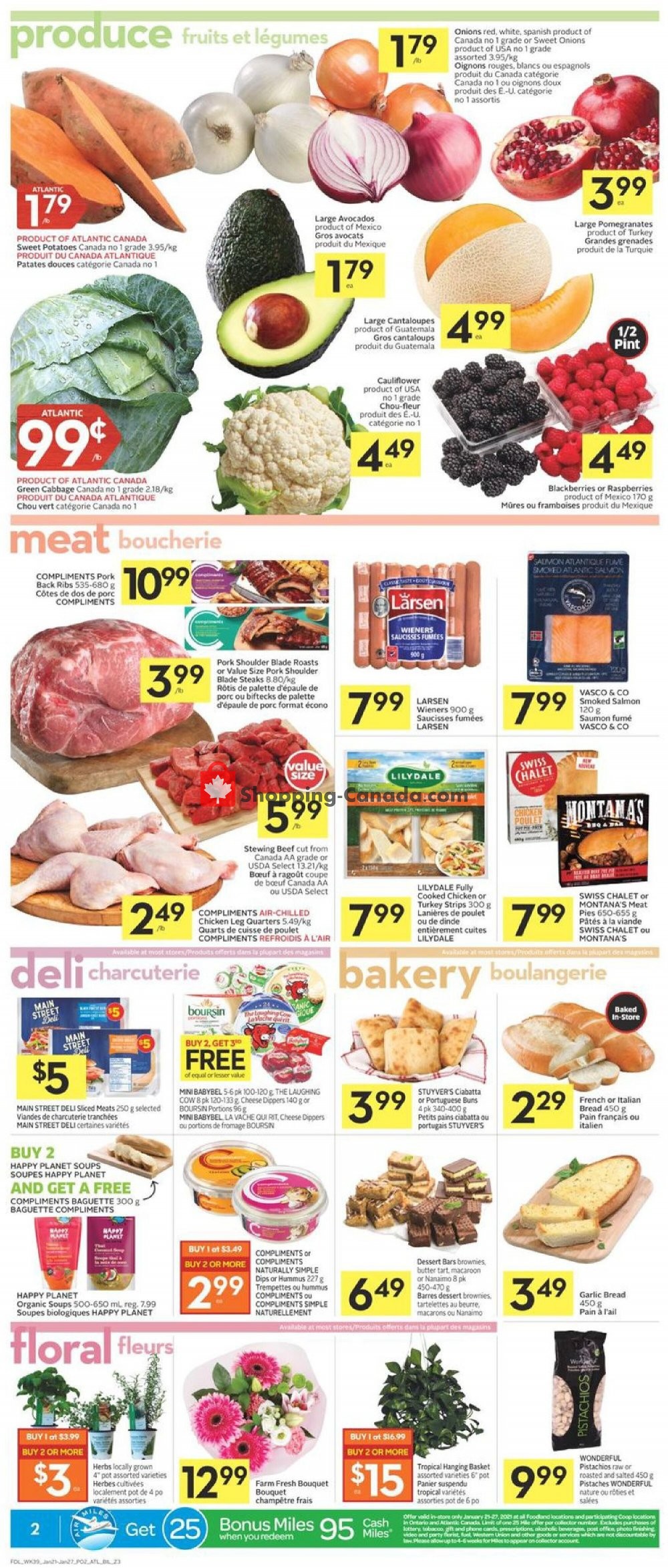 Foodland flyer from Thursday January 21, 2021 to Wednesday January 27, 2021 - page 2