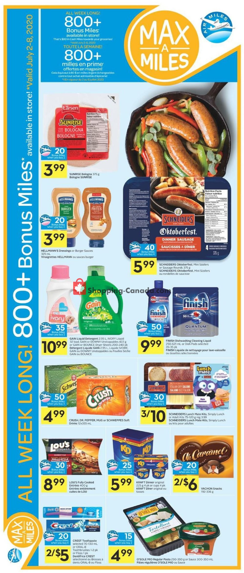 Foodland flyer from Thursday July 2, 2020 to Wednesday July 8, 2020 - page 7