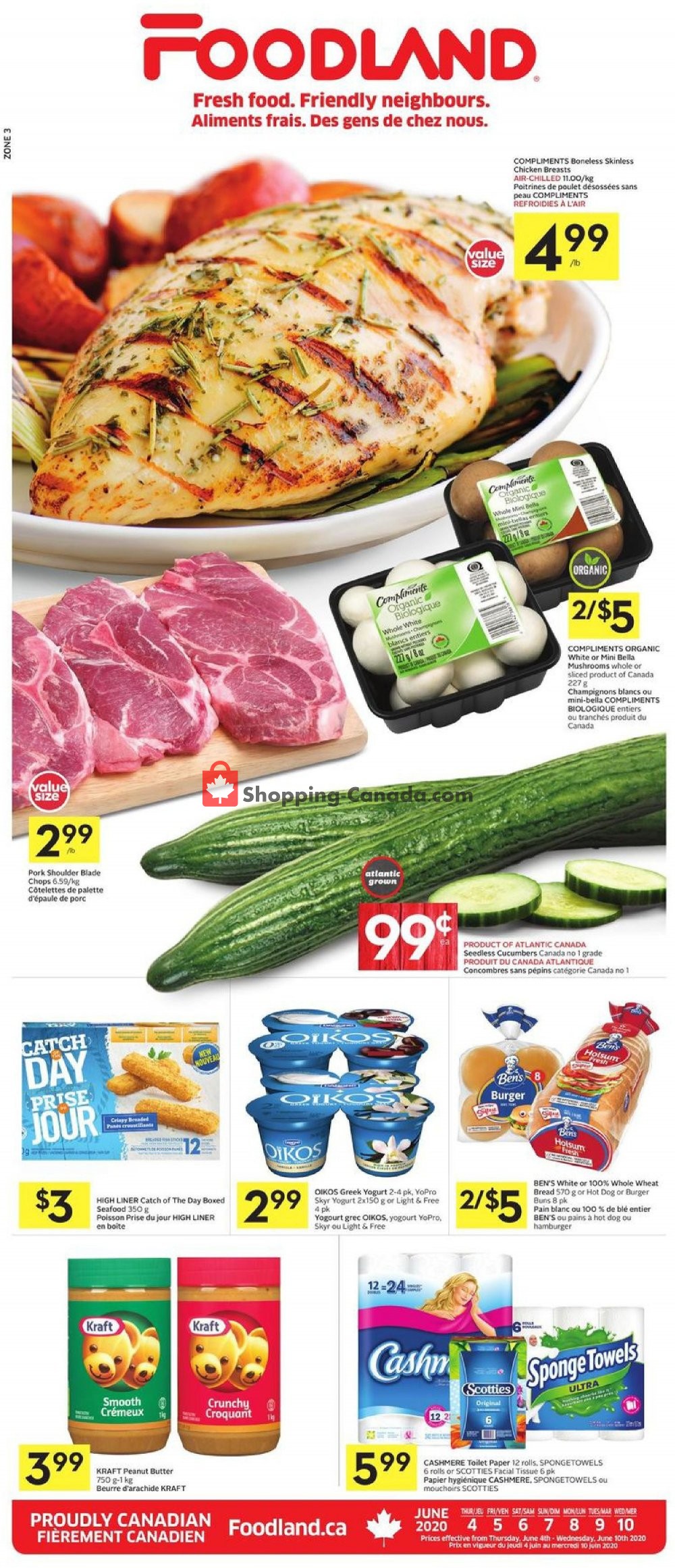 Foodland flyer from Thursday June 4, 2020 to Wednesday June 10, 2020 - page 1