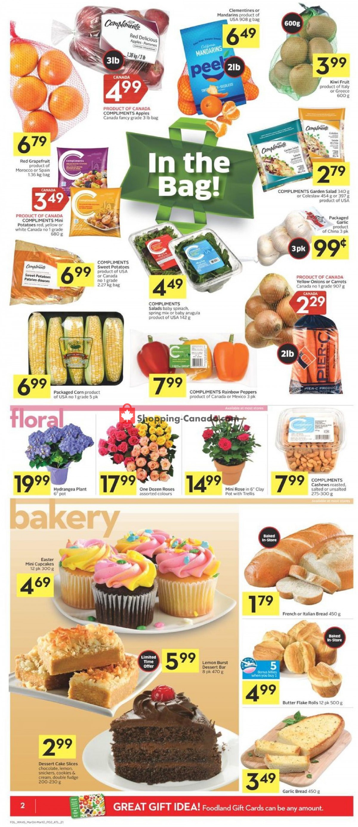 Foodland flyer from Thursday March 4, 2021 to Wednesday March 10, 2021 - page 2