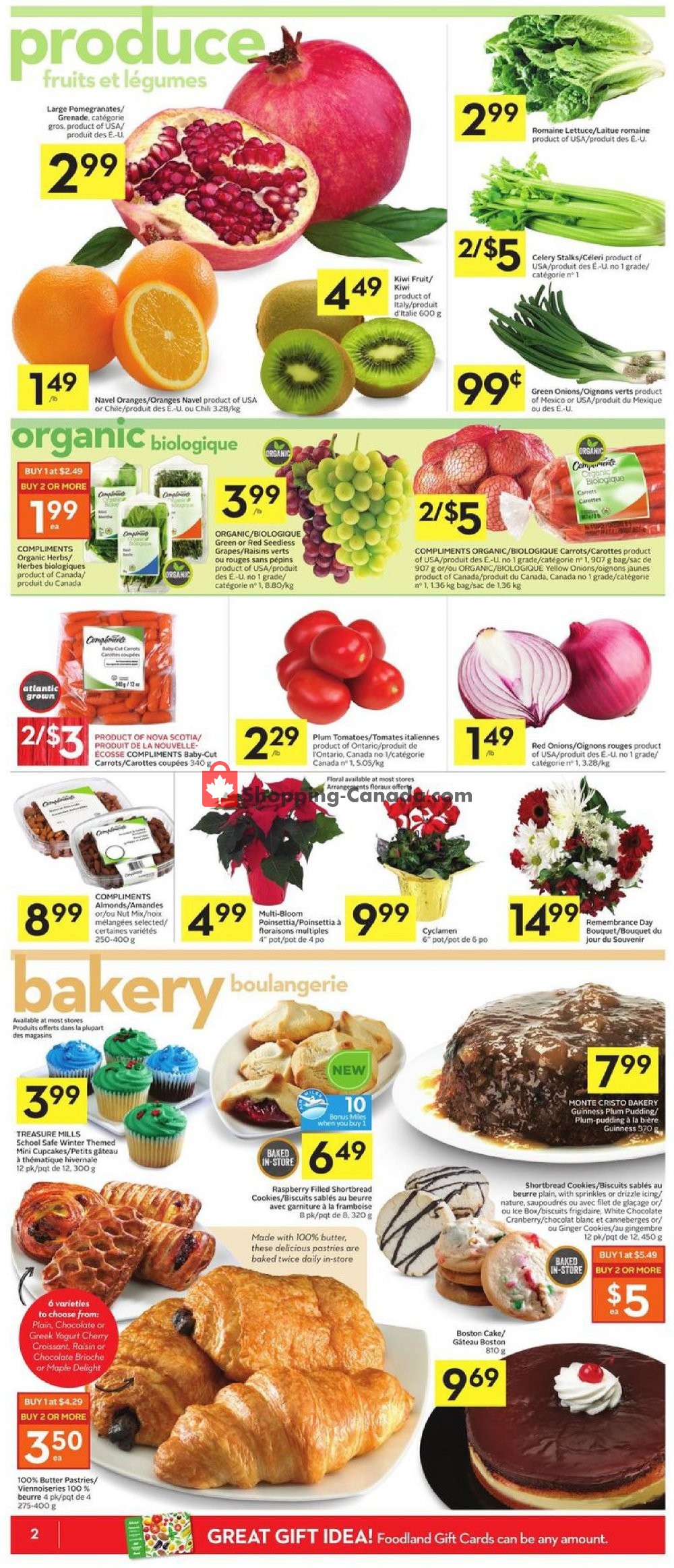 Foodland flyer from Thursday November 7, 2019 to Wednesday November 13, 2019 - page 2