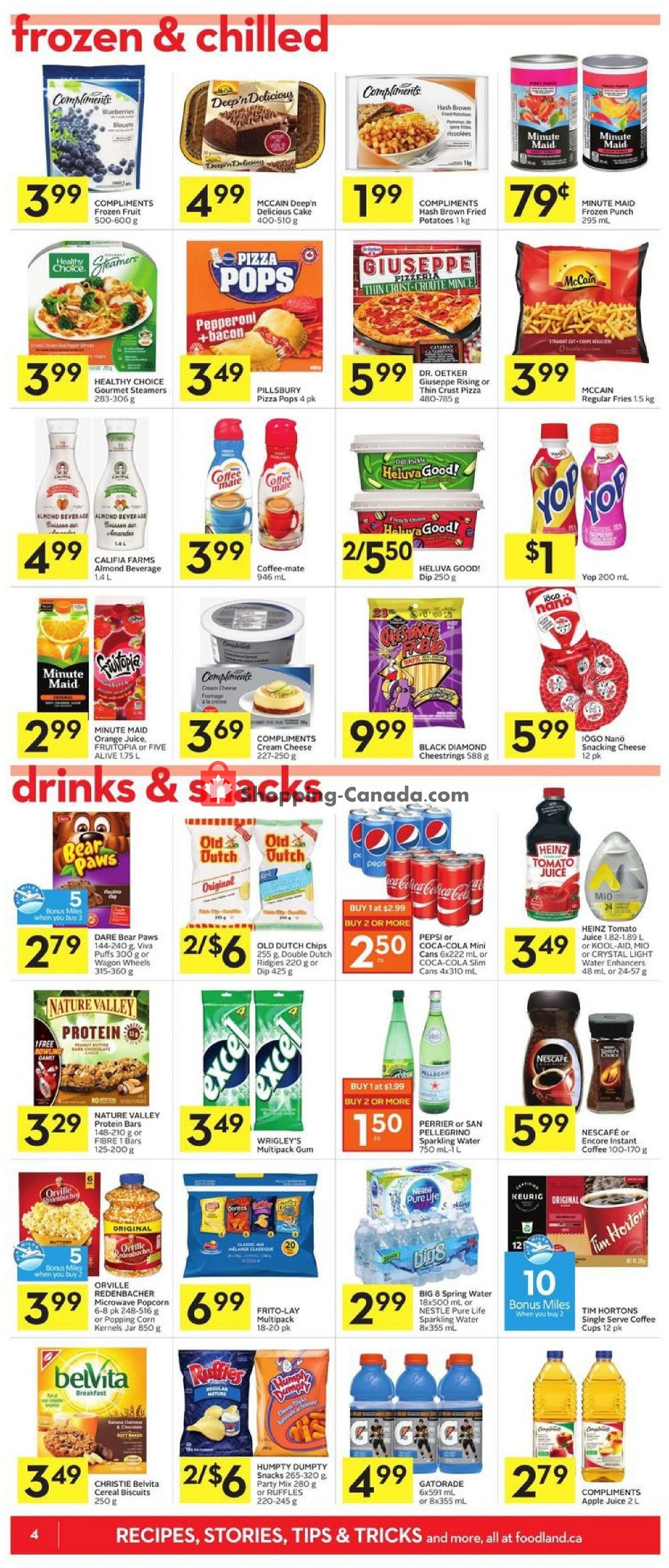 Foodland flyer from Thursday October 3, 2019 to Wednesday October 9, 2019 - page 4