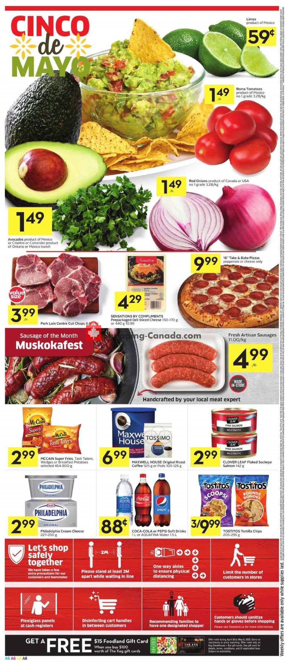 Foodland flyer from Thursday April 30, 2020 to Wednesday May 6, 2020 - page 12
