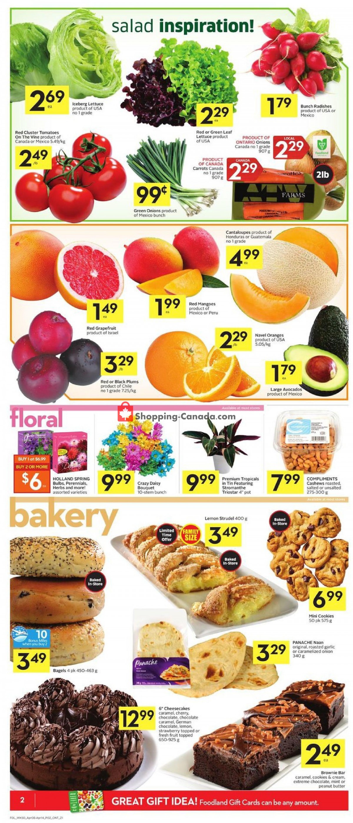 Foodland flyer from Thursday April 8, 2021 to Wednesday April 14, 2021 - page 4