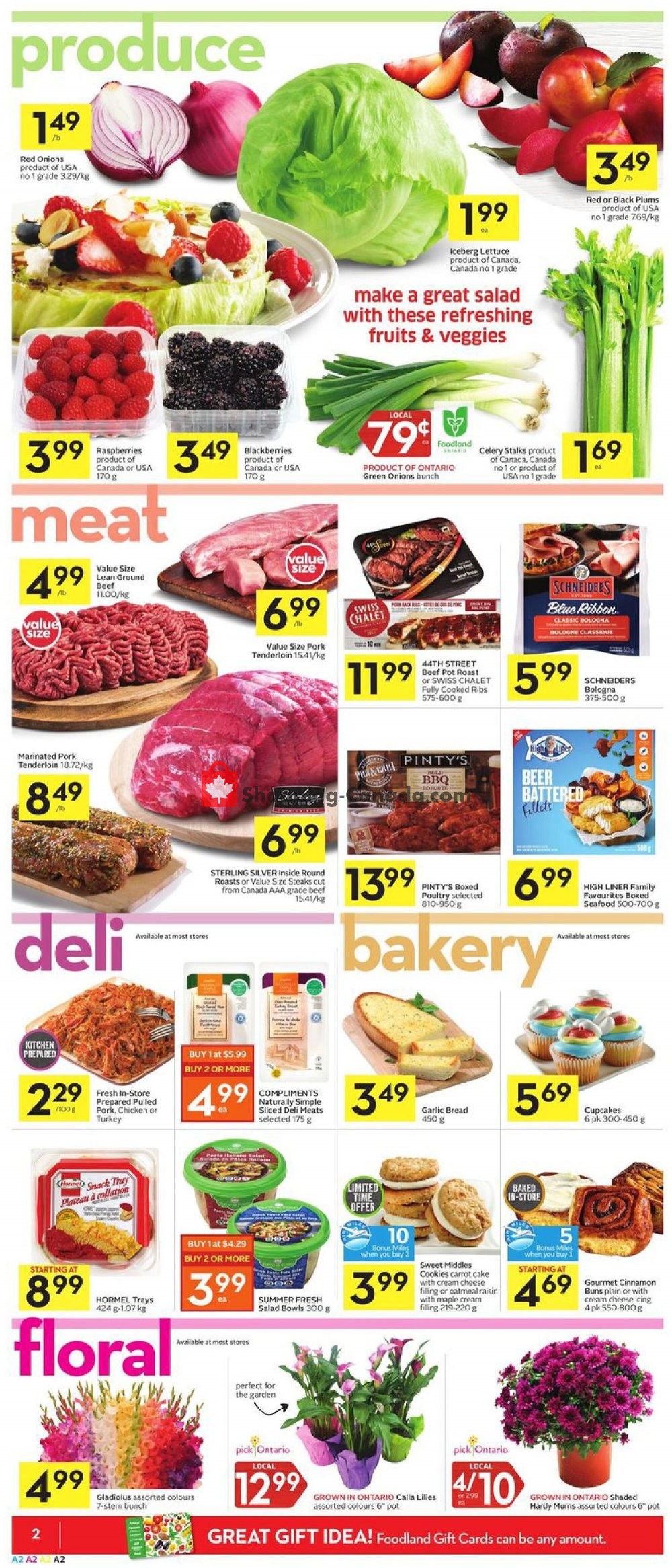 Foodland flyer from Thursday August 6, 2020 to Wednesday August 12, 2020 - page 2