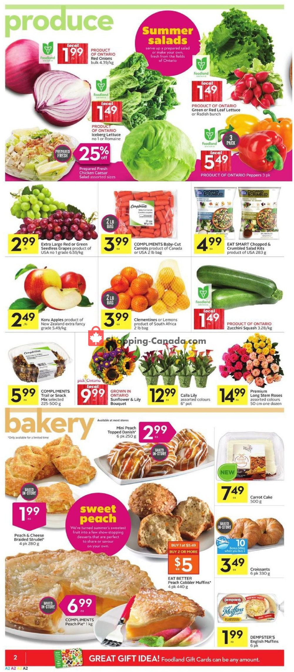 Foodland flyer from Thursday August 8, 2019 to Wednesday August 14, 2019 - page 2