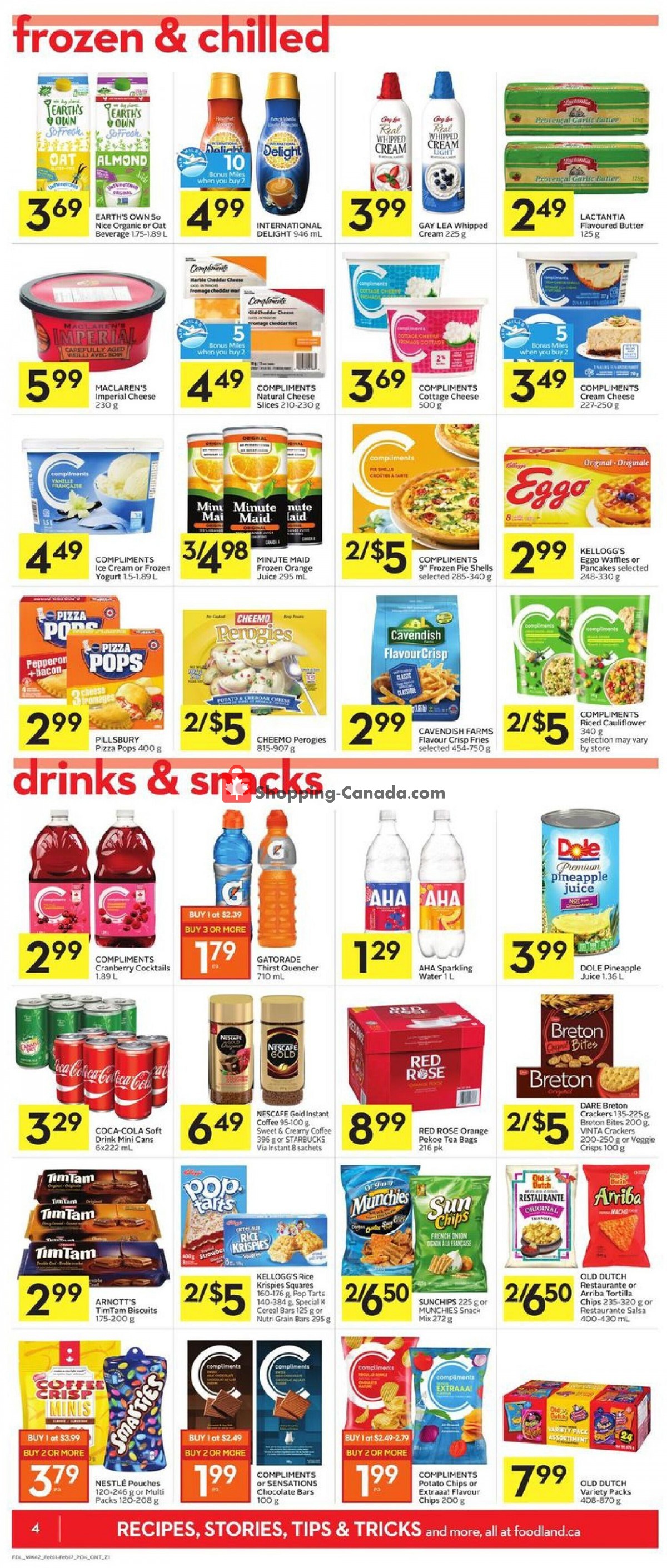 Foodland flyer from Thursday February 11, 2021 to Wednesday February 17, 2021 - page 4
