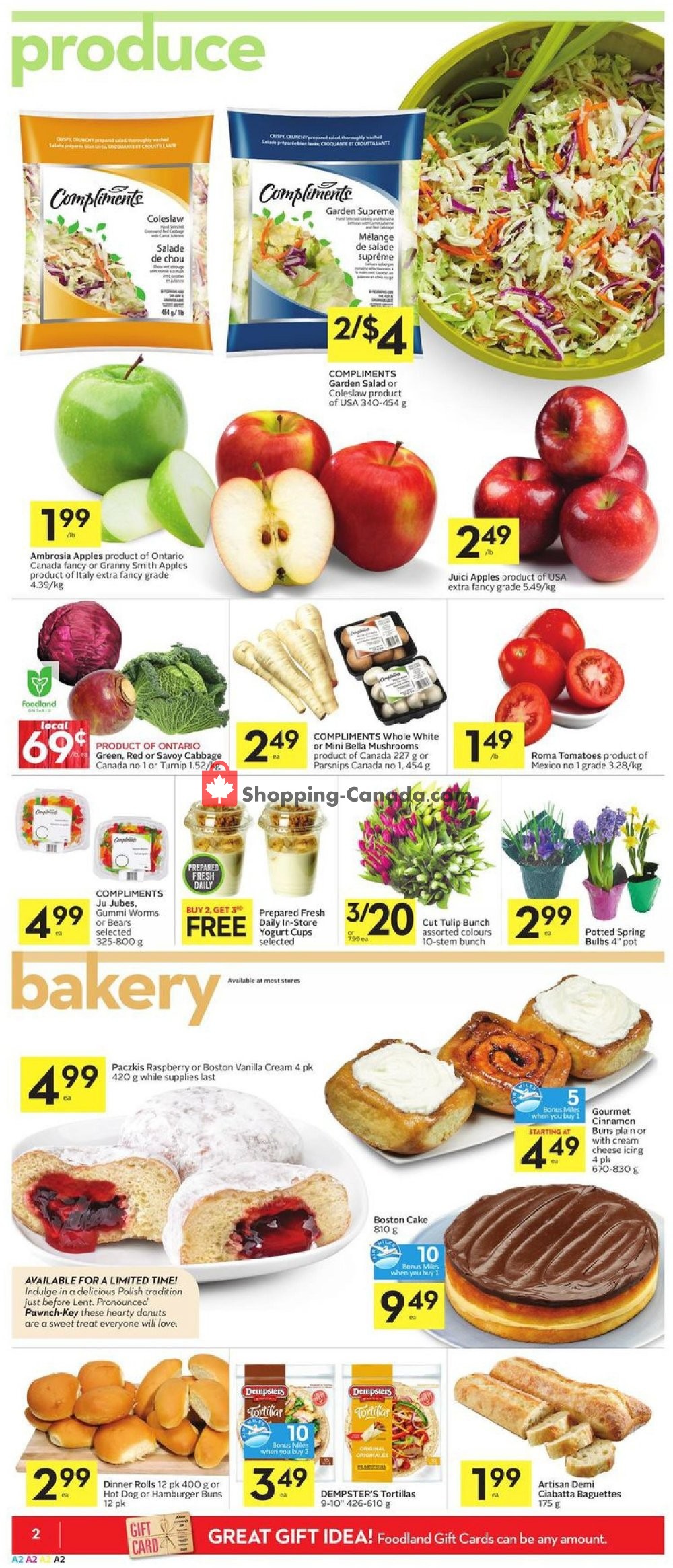 Foodland flyer from Thursday February 21, 2019 to Wednesday February 27, 2019 - page 2