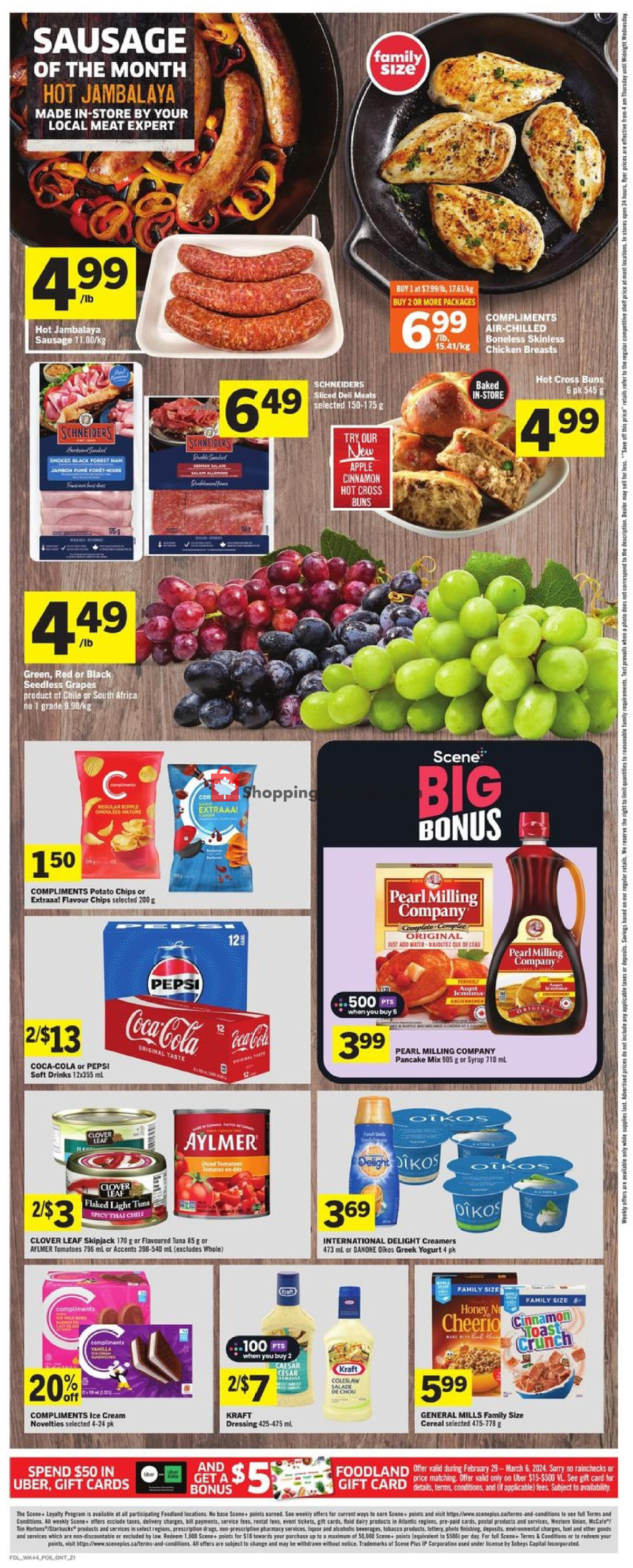 Foodland flyer from Thursday February 29, 2024 to Wednesday March 6, 2024 - page 2