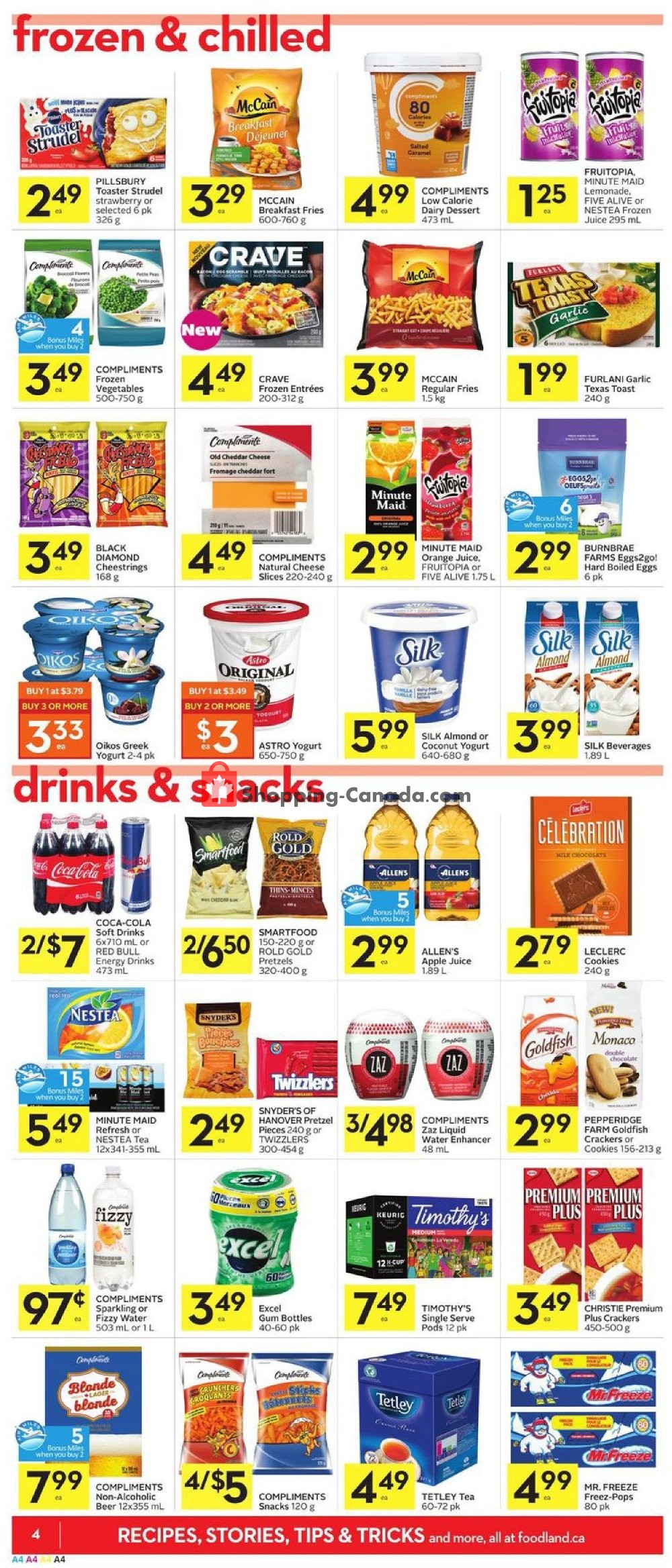 Foodland flyer from Thursday July 11, 2019 to Wednesday July 17, 2019 - page 4