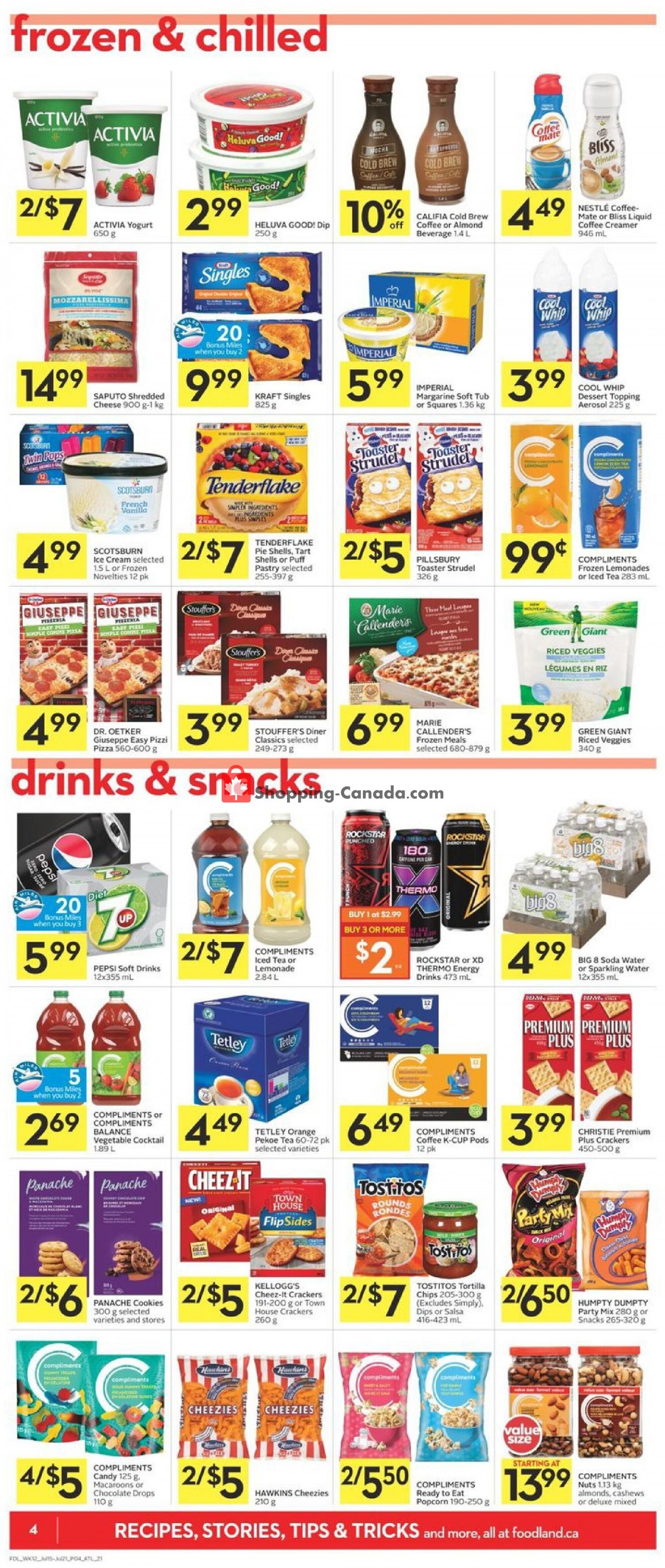 Foodland flyer from Thursday July 15, 2021 to Wednesday July 21, 2021 - page 7
