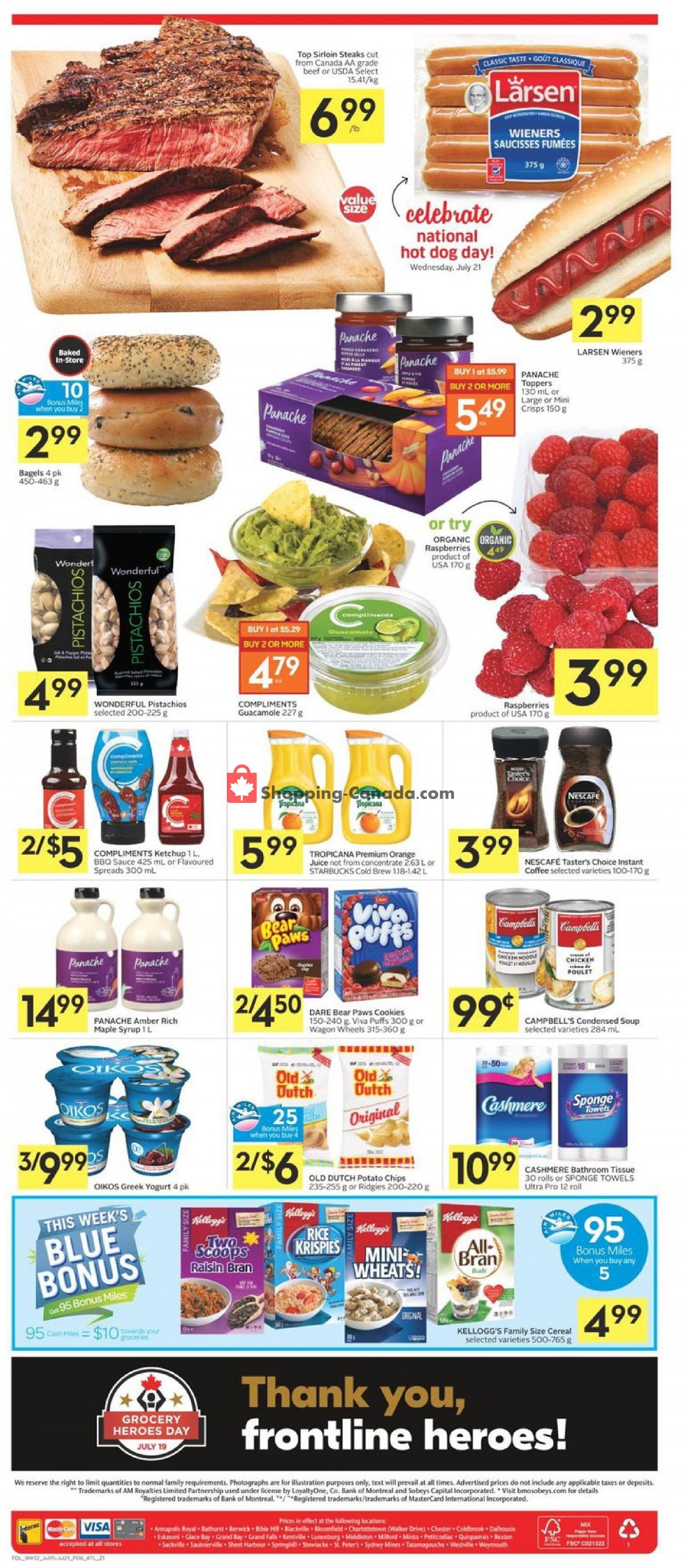 Foodland flyer from Thursday July 15, 2021 to Wednesday July 21, 2021 - page 9